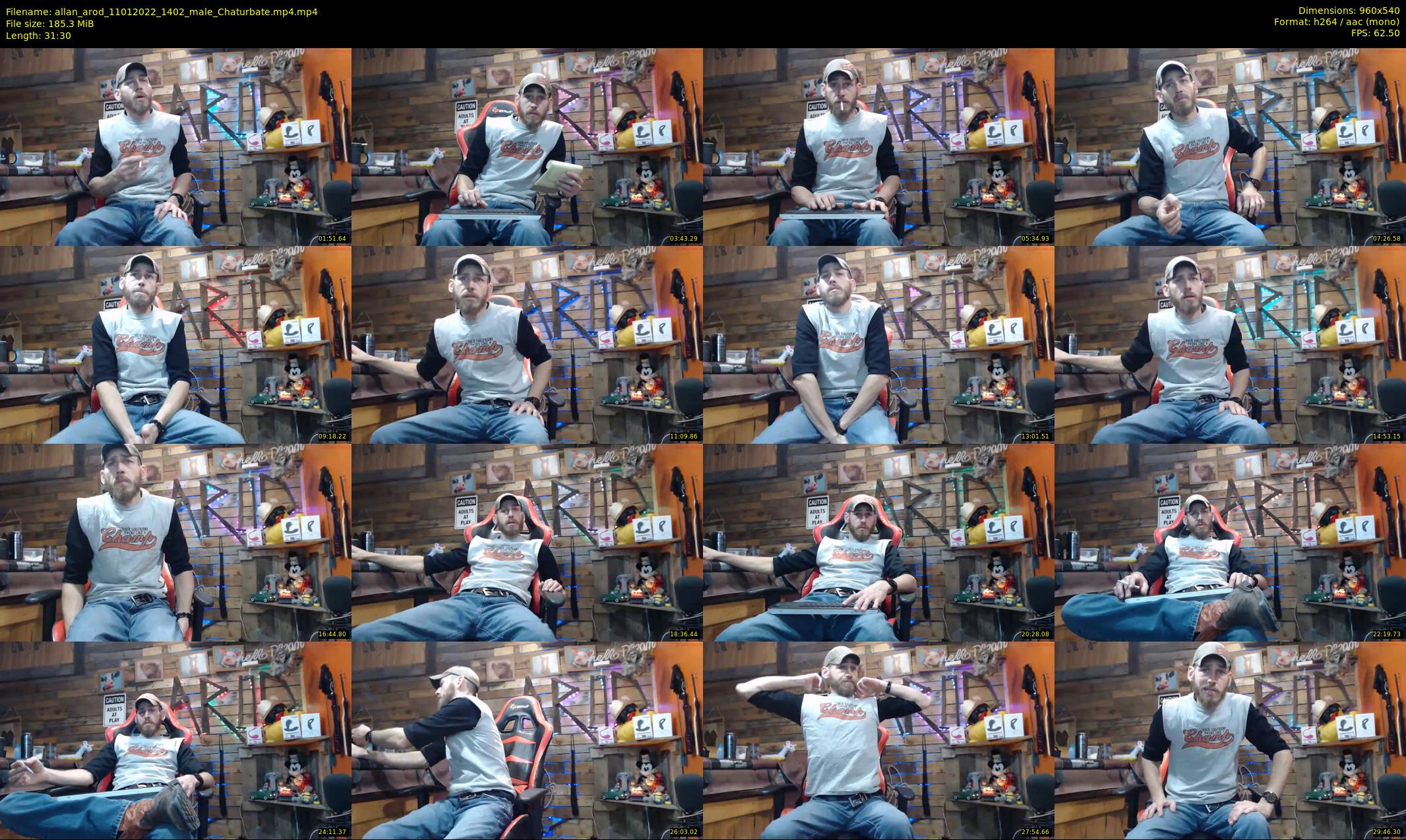 allan_arod — 32 minute Chaturbate male cam show recording, 480p, Jan 11, 2022