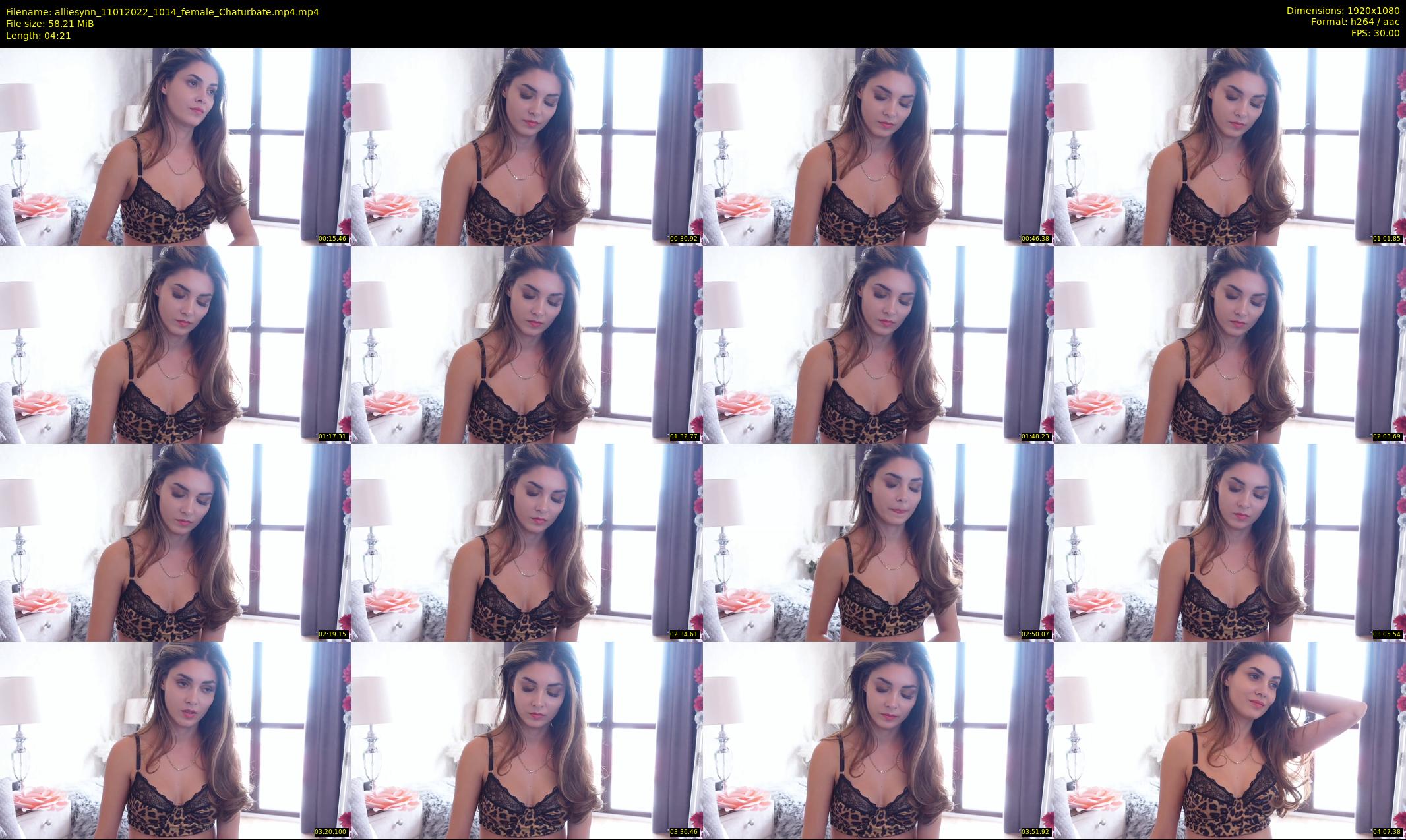 alliesynn — 5 minute Chaturbate female cam show recording, 1080p, Jan 11, 2022