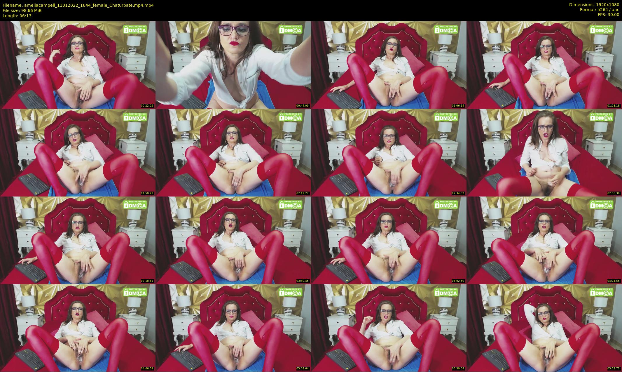 ameliacampell — 7 minute Chaturbate female cam show recording, 1080p, Jan 11, 2022