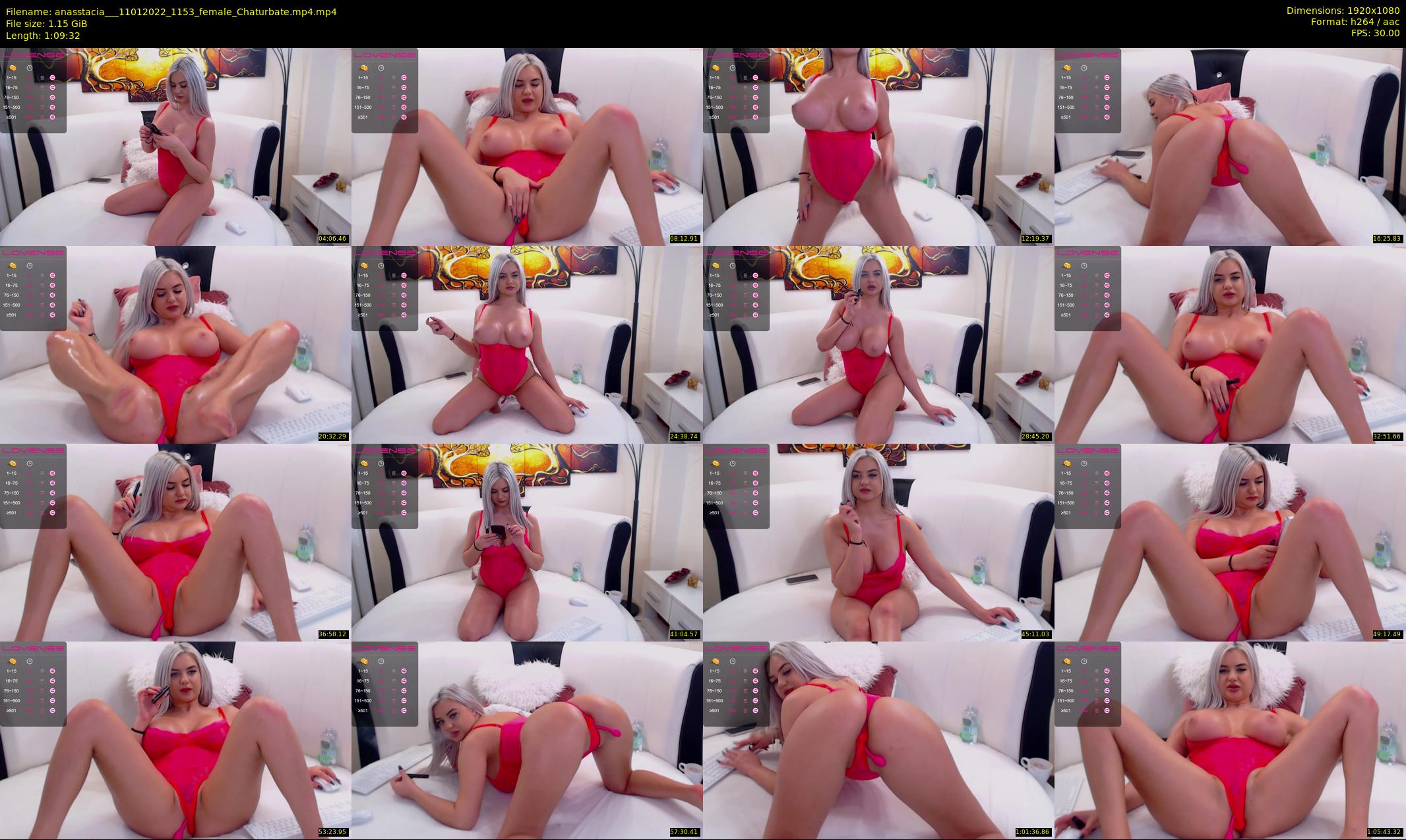 anasstacia__ — 70 minute Chaturbate female cam show recording, 1080p, Jan 11, 2022