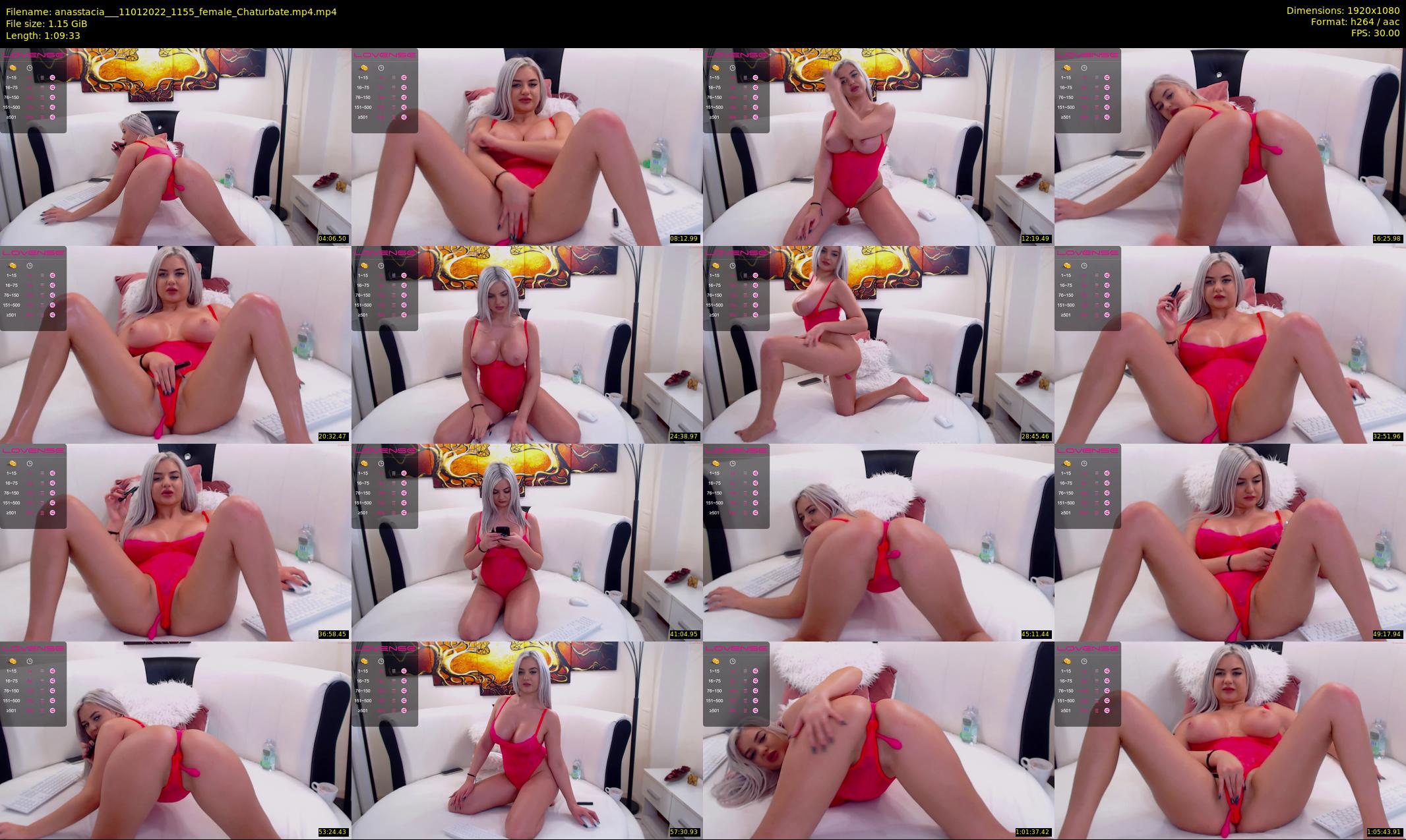 anasstacia__ — 70 minute Chaturbate female cam show recording, 1080p, Jan 11, 2022
