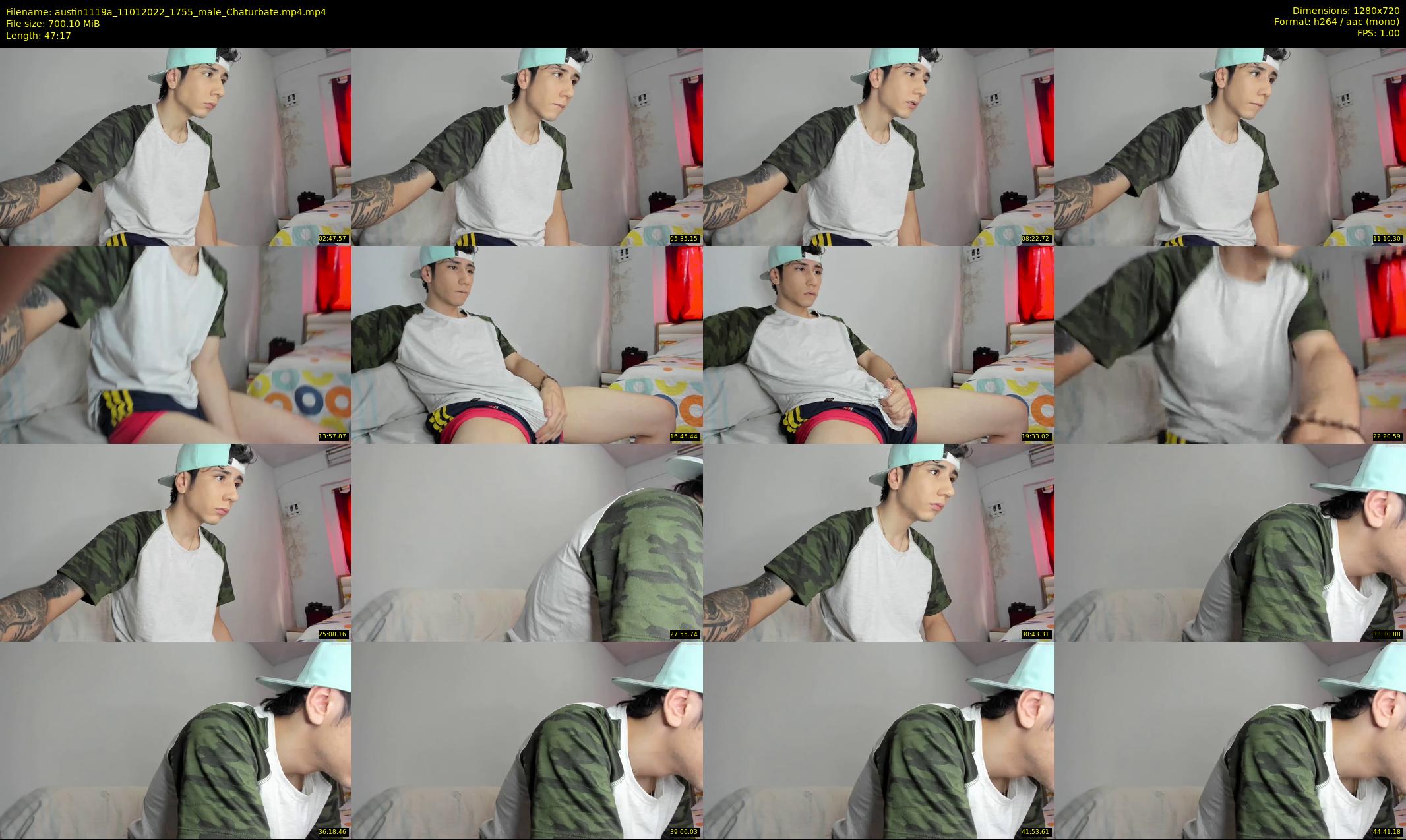austin1119a — 48 minute Chaturbate male cam show recording, 720p, Jan 11, 2022