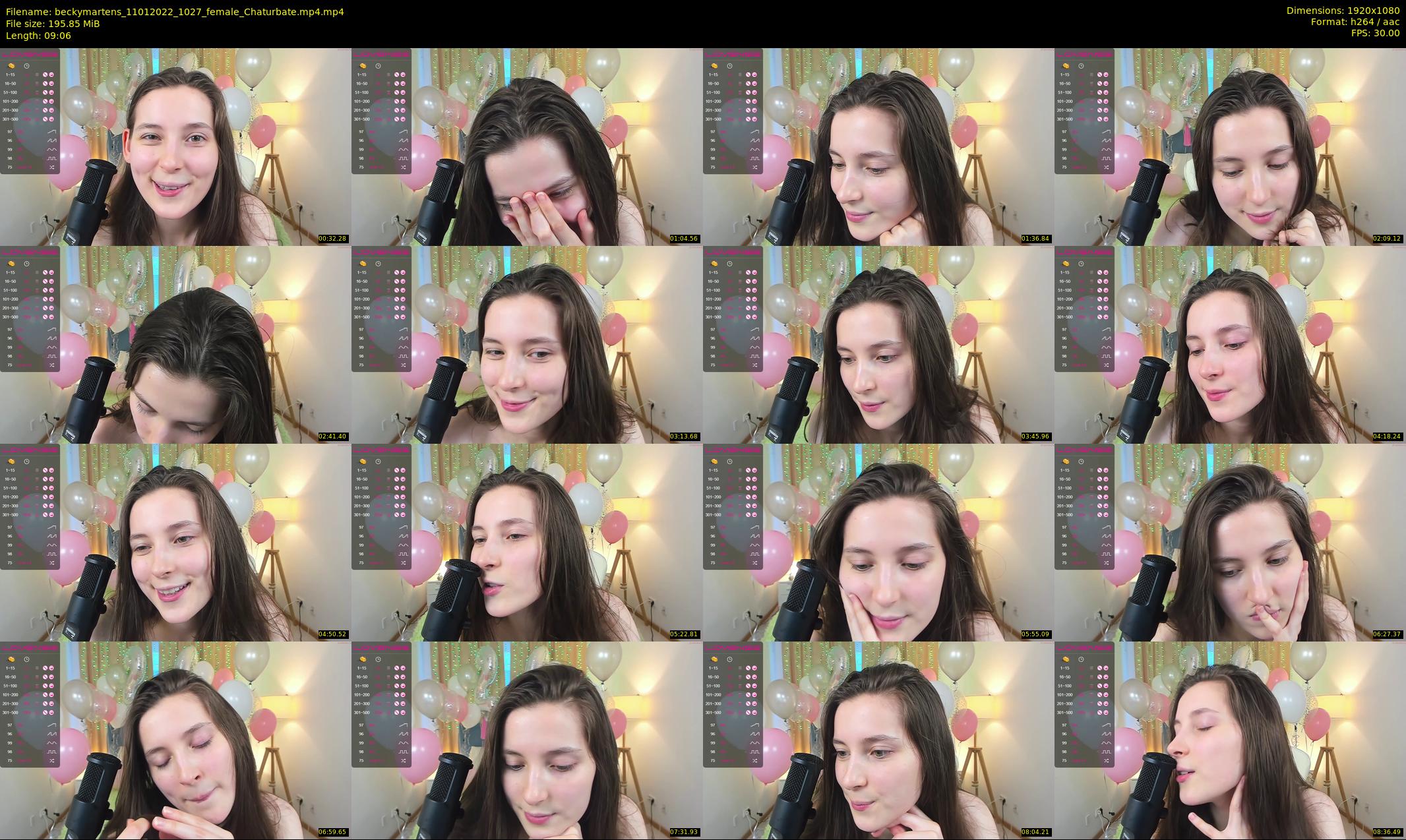 beckymartens — 10 minute Chaturbate female cam show recording, 1080p, Jan 11, 2022