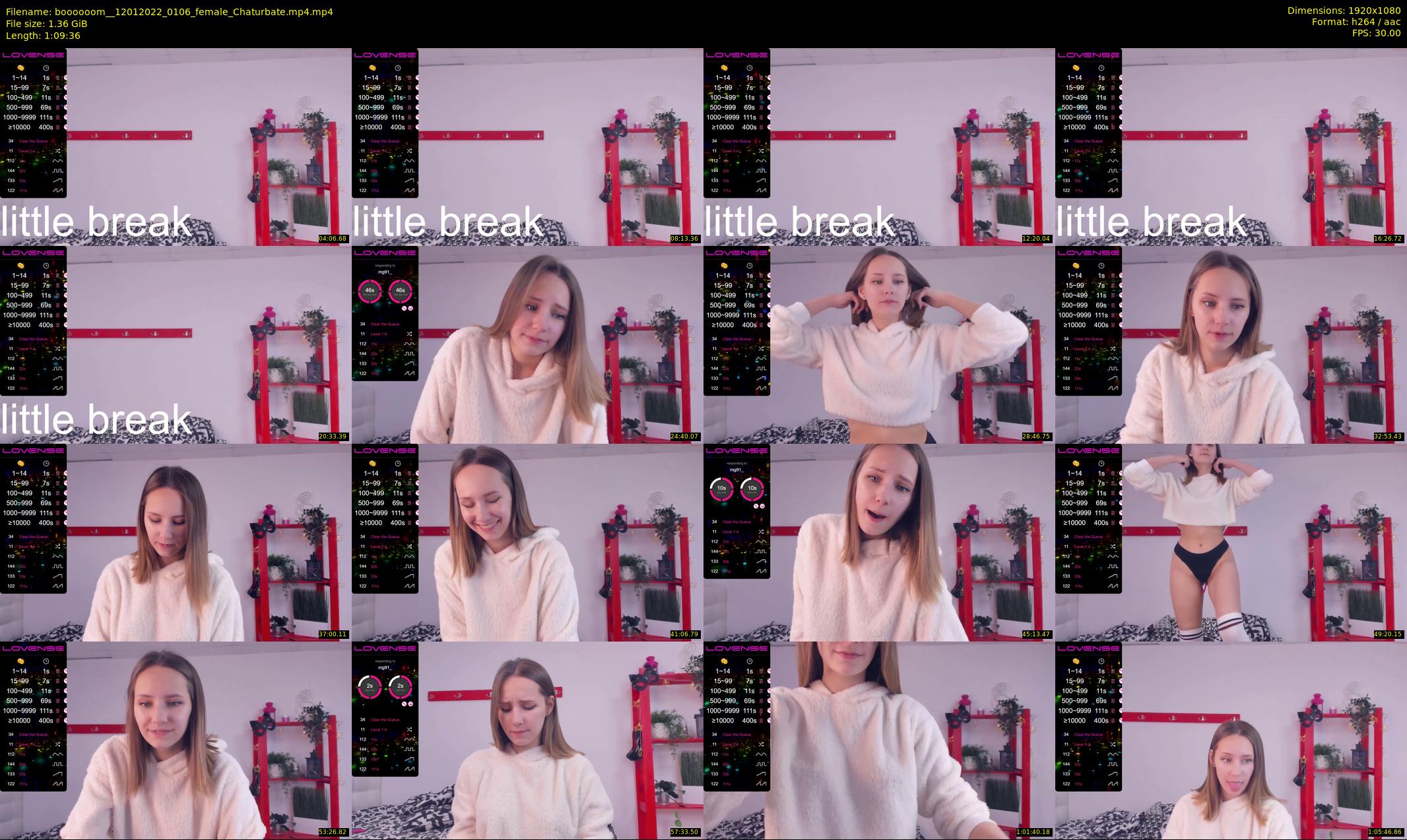 boooooom_ — 70 minute Chaturbate female cam show recording, 1080p, Jan 12, 2022