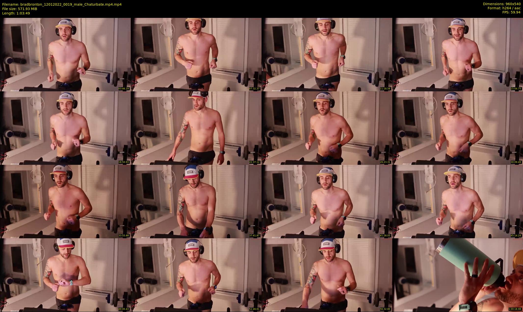 bradbronton — 64 minute Chaturbate male cam show recording, 480p, Jan 12, 2022