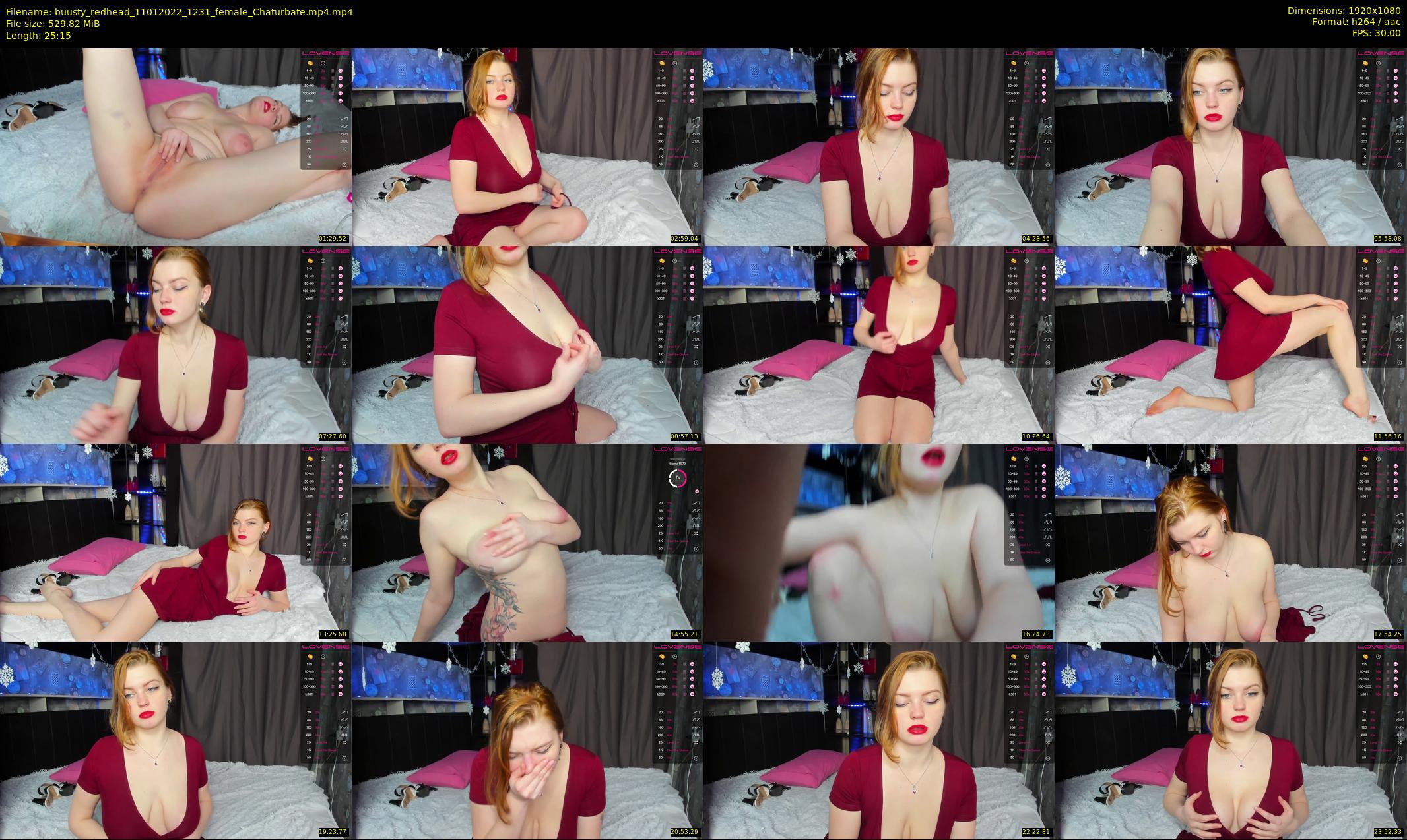 buusty_redhead — 26 minute Chaturbate female cam show recording, 1080p, Jan 11, 2022