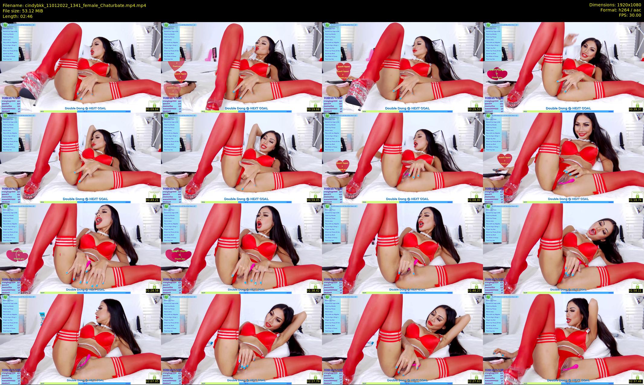 cindybkk — 3 minute Chaturbate female cam show recording, 1080p, Jan 11, 2022