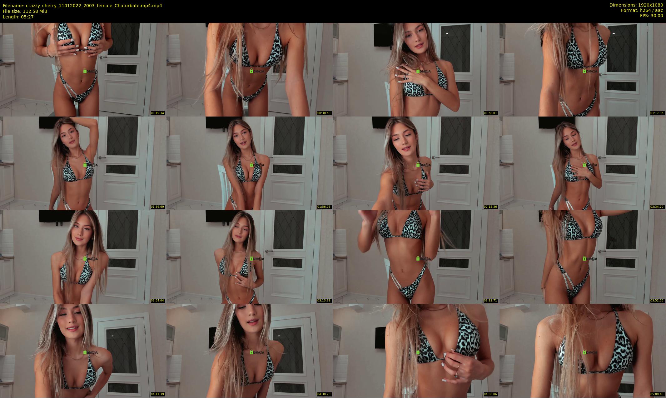 crazzy_cherry — 6 minute Chaturbate female cam show recording, 1080p, Jan 11, 2022