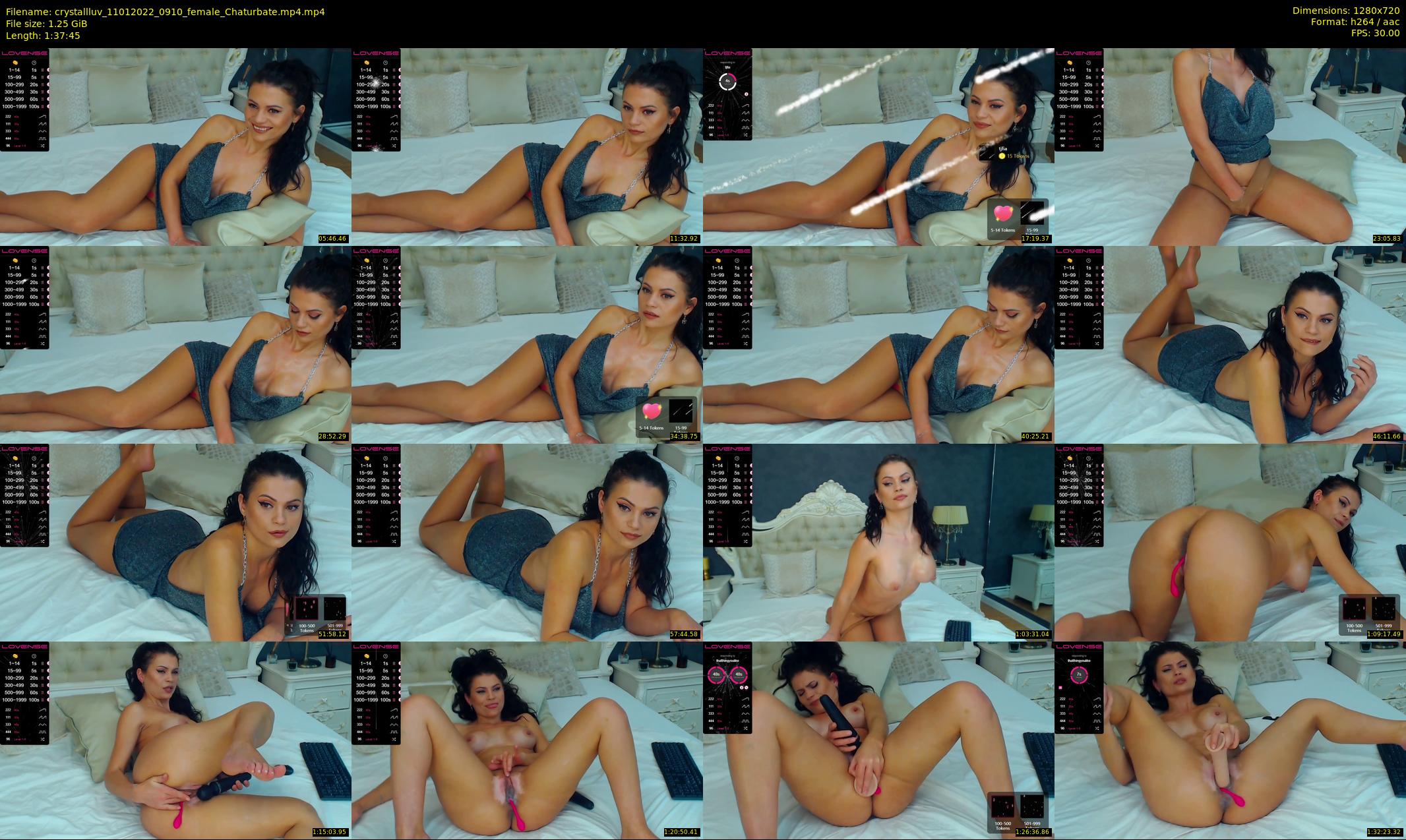 crystallluv — 98 minute Chaturbate female cam show recording, 720p, Jan 11, 2022