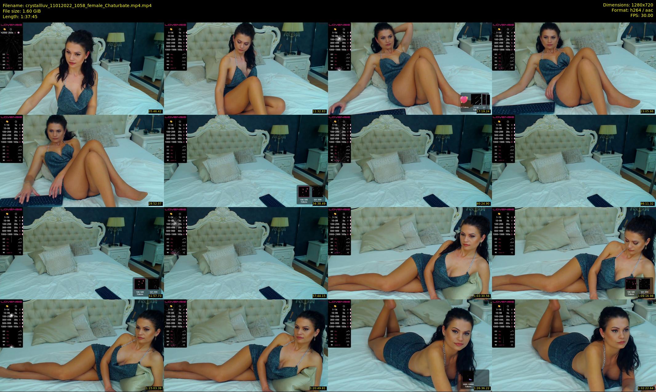 crystallluv — 98 minute Chaturbate female cam show recording, 720p, Jan 11, 2022