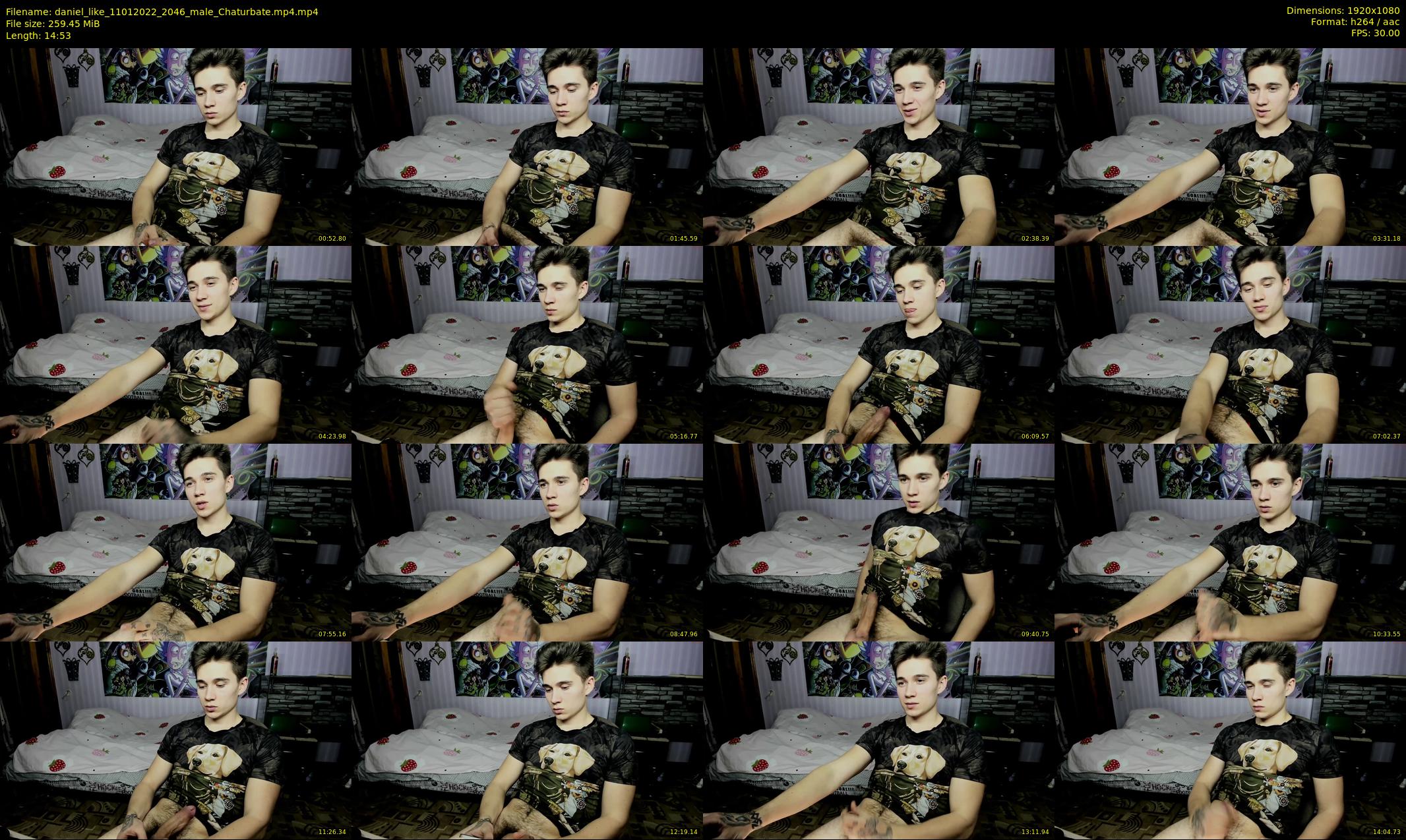 daniel_like — 15 minute Chaturbate male cam show recording, 1080p, Jan 11, 2022