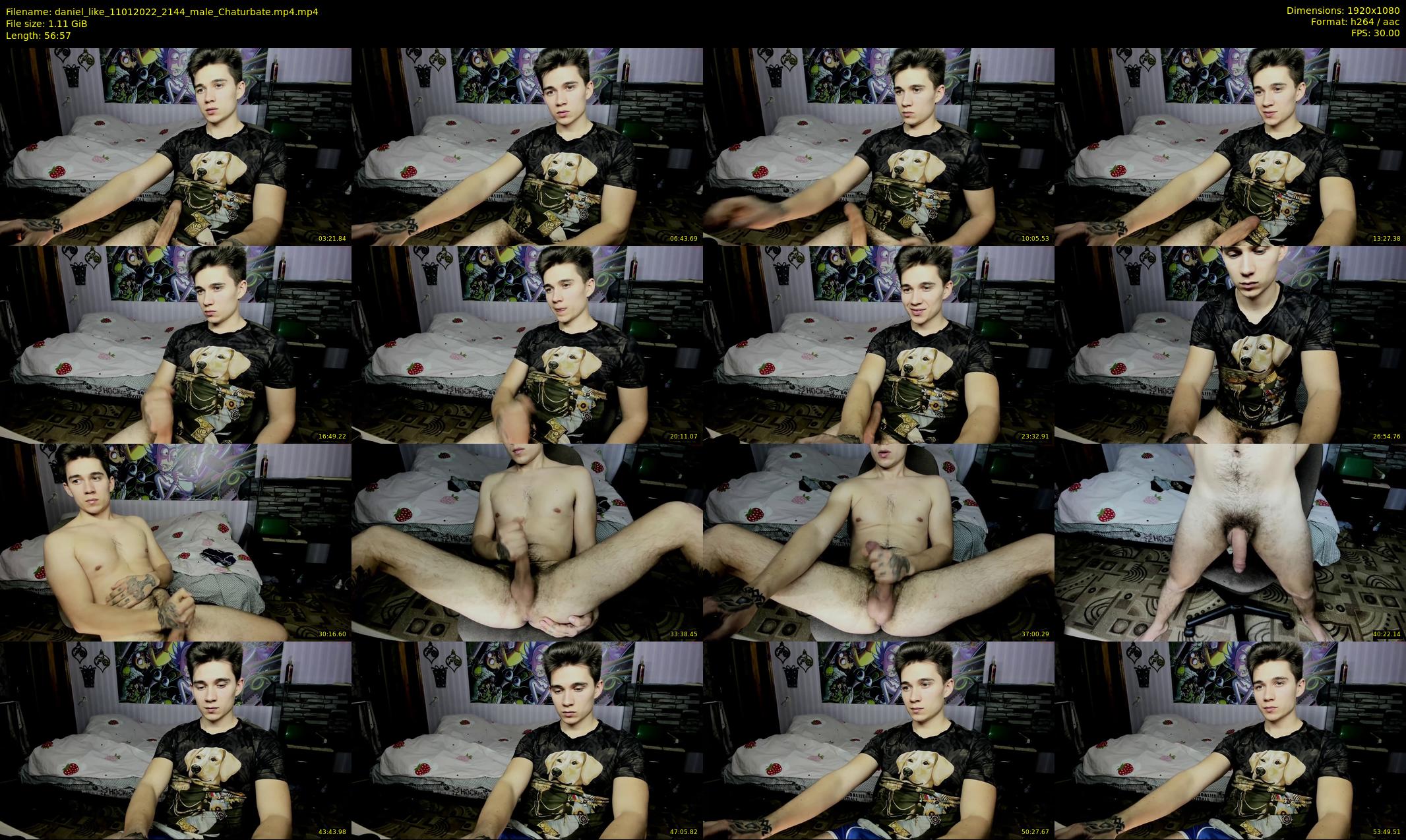 daniel_like — 57 minute Chaturbate male cam show recording, 1080p, Jan 11, 2022