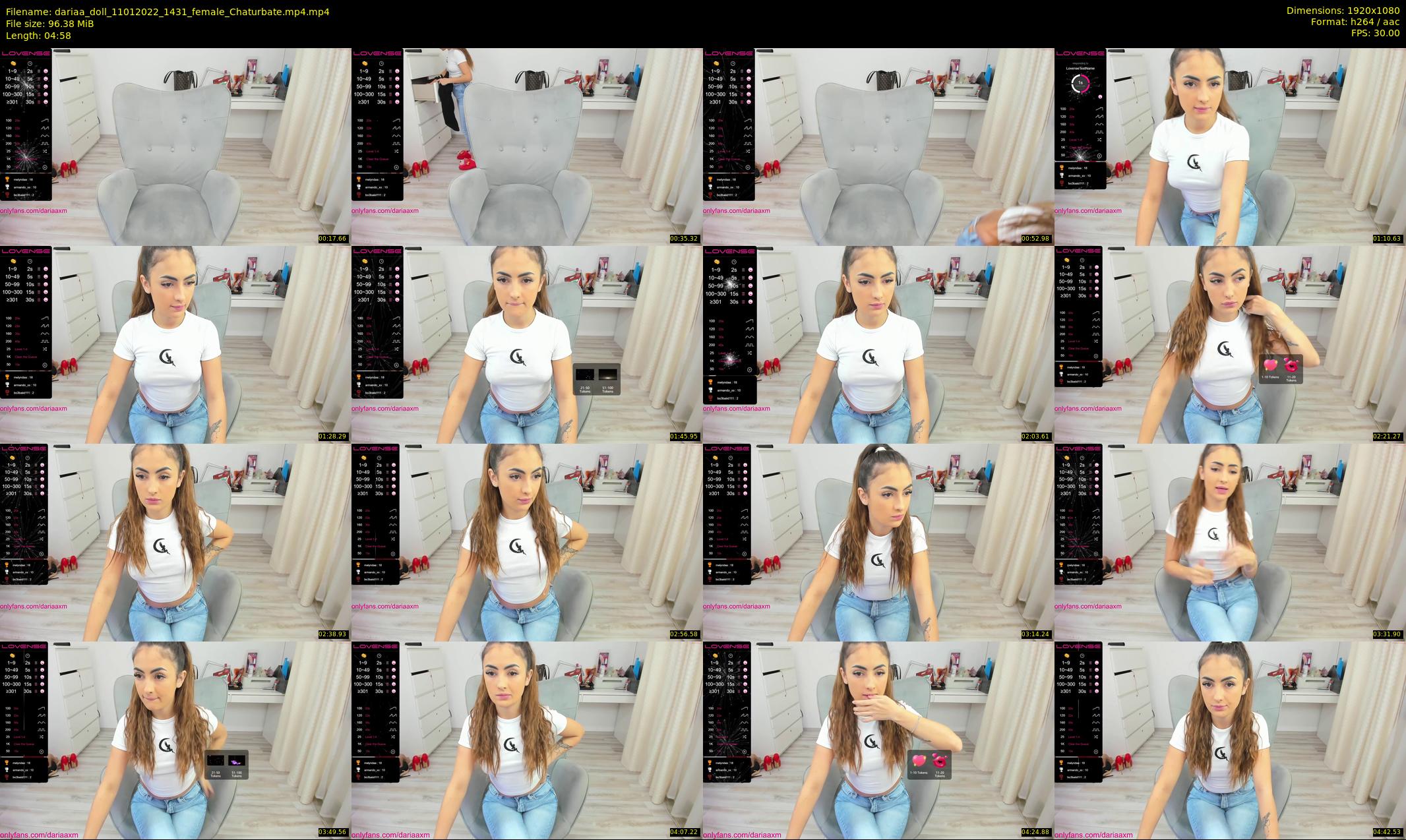 dariaa_doll — 5 minute Chaturbate female cam show recording, 1080p, Jan 11, 2022