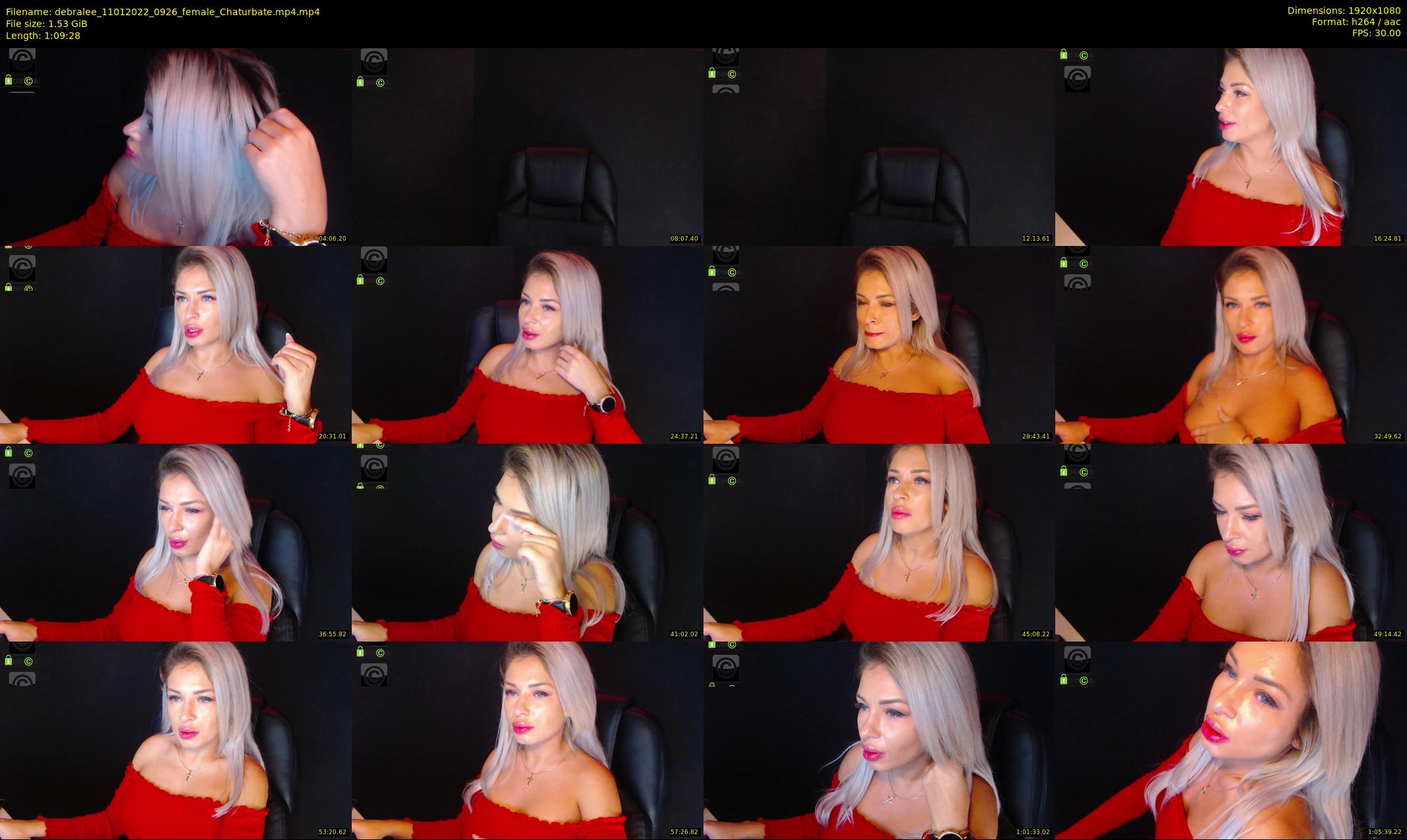 debralee — 70 minute Chaturbate female cam show recording, 1080p, Jan 11, 2022