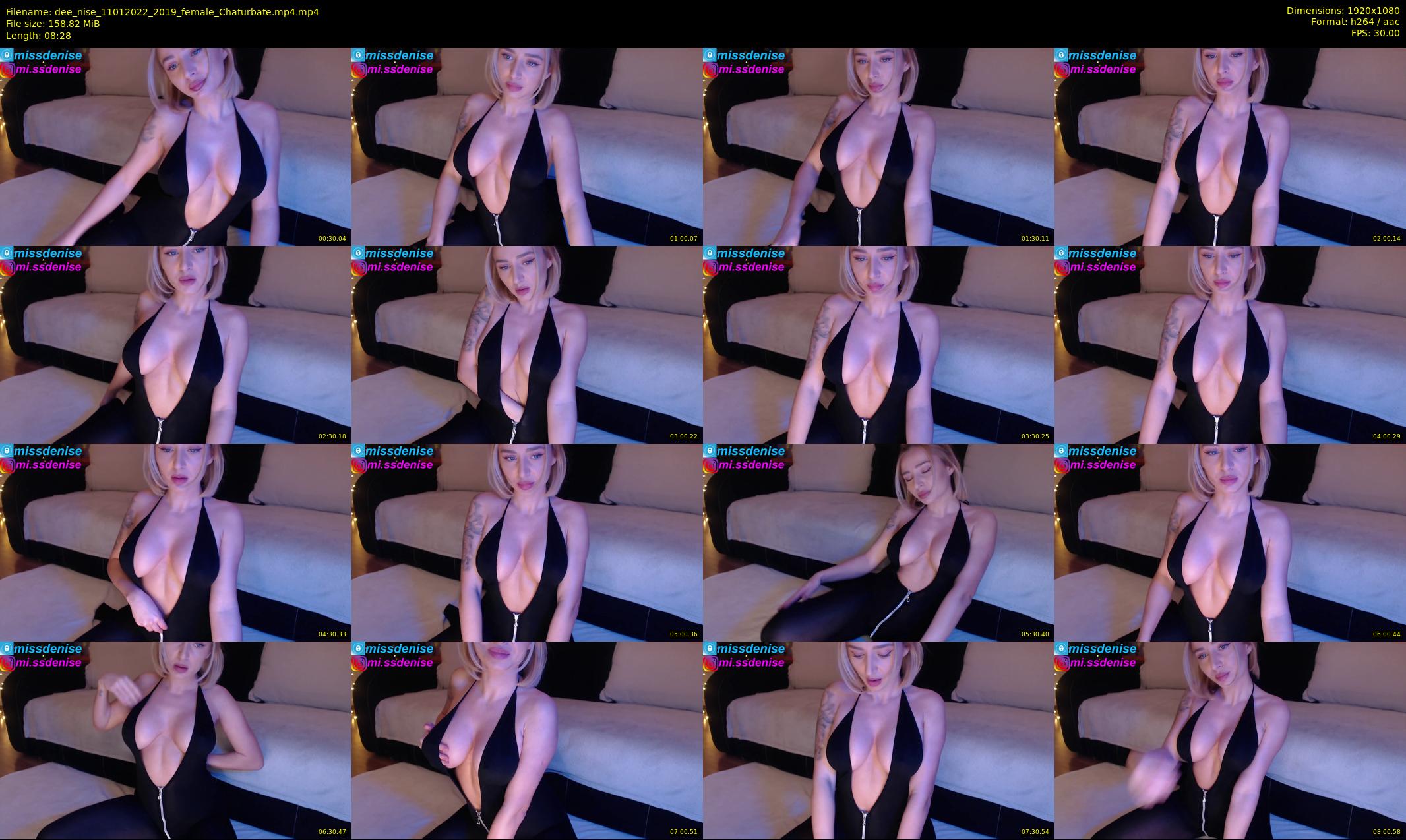 dee_nise — 9 minute Chaturbate female cam show recording, 1080p, Jan 11, 2022
