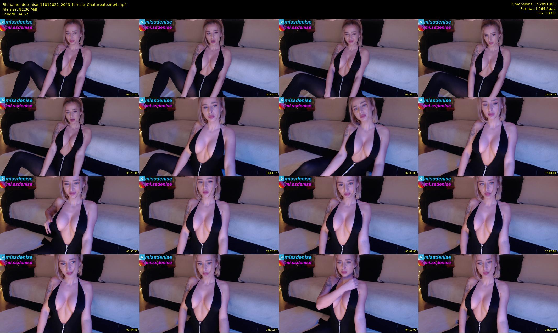 dee_nise — 5 minute Chaturbate female cam show recording, 1080p, Jan 11, 2022
