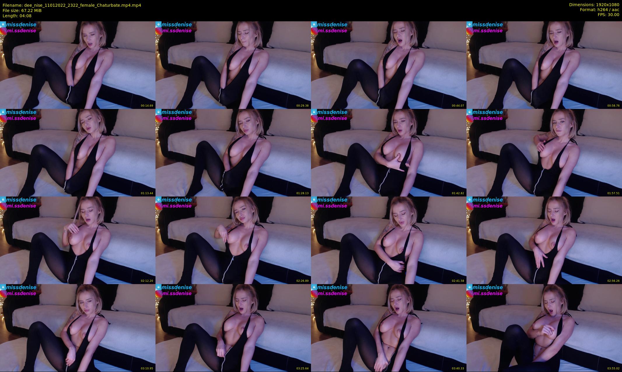 dee_nise — 5 minute Chaturbate female cam show recording, 1080p, Jan 11, 2022
