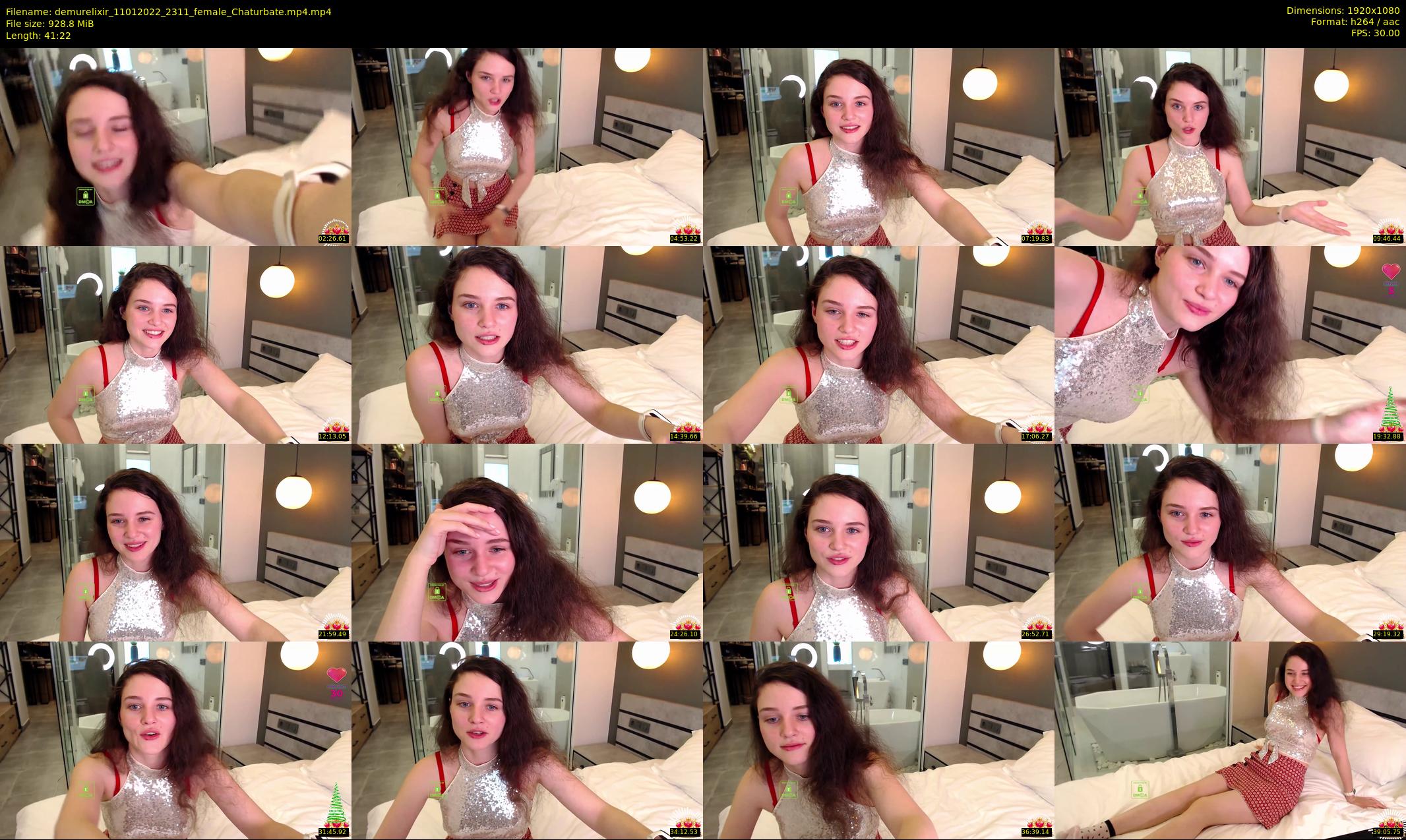 demurelixir — 42 minute Chaturbate female cam show recording, 1080p, Jan 11, 2022