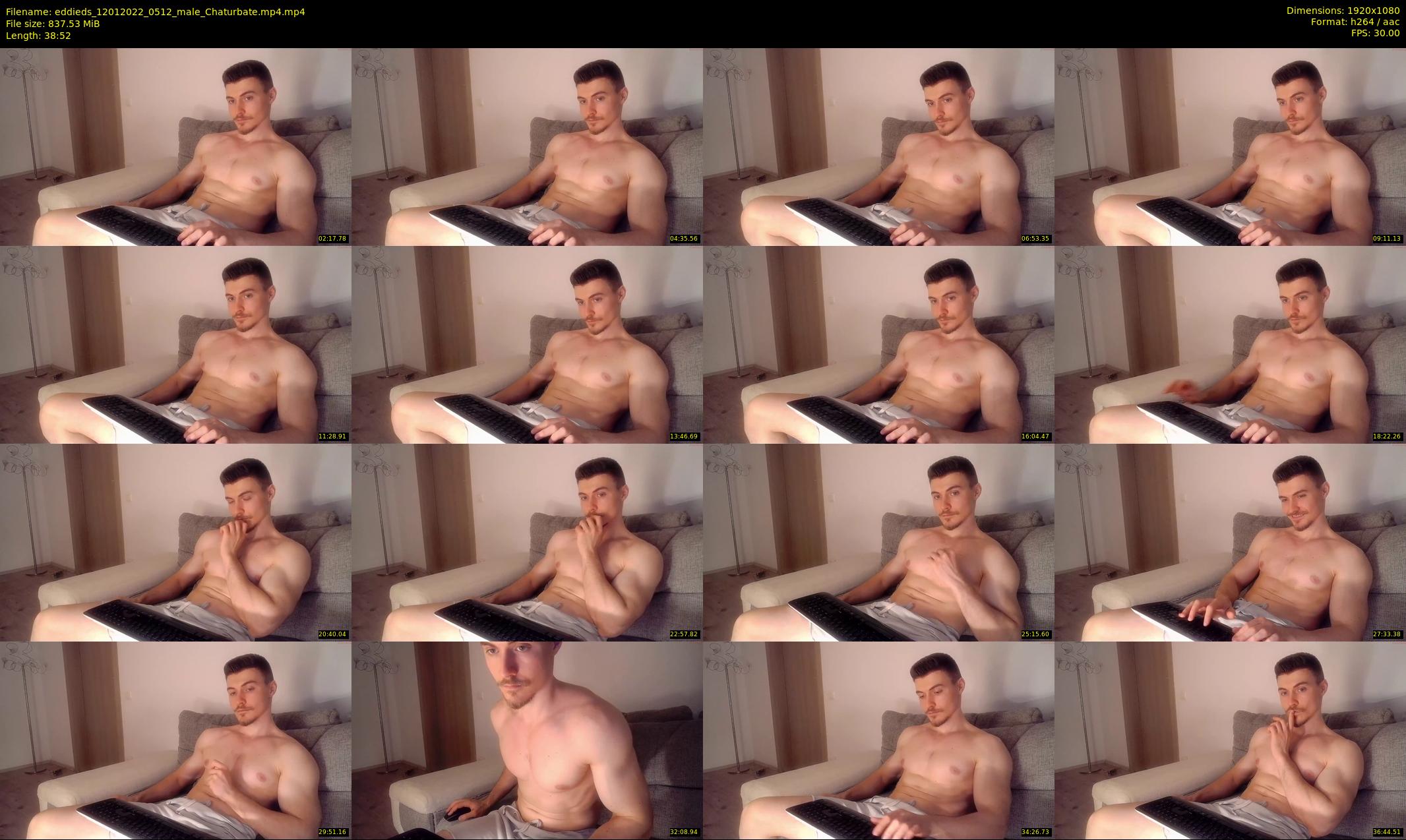 eddieds — 39 minute Chaturbate male cam show recording, 1080p, Jan 12, 2022