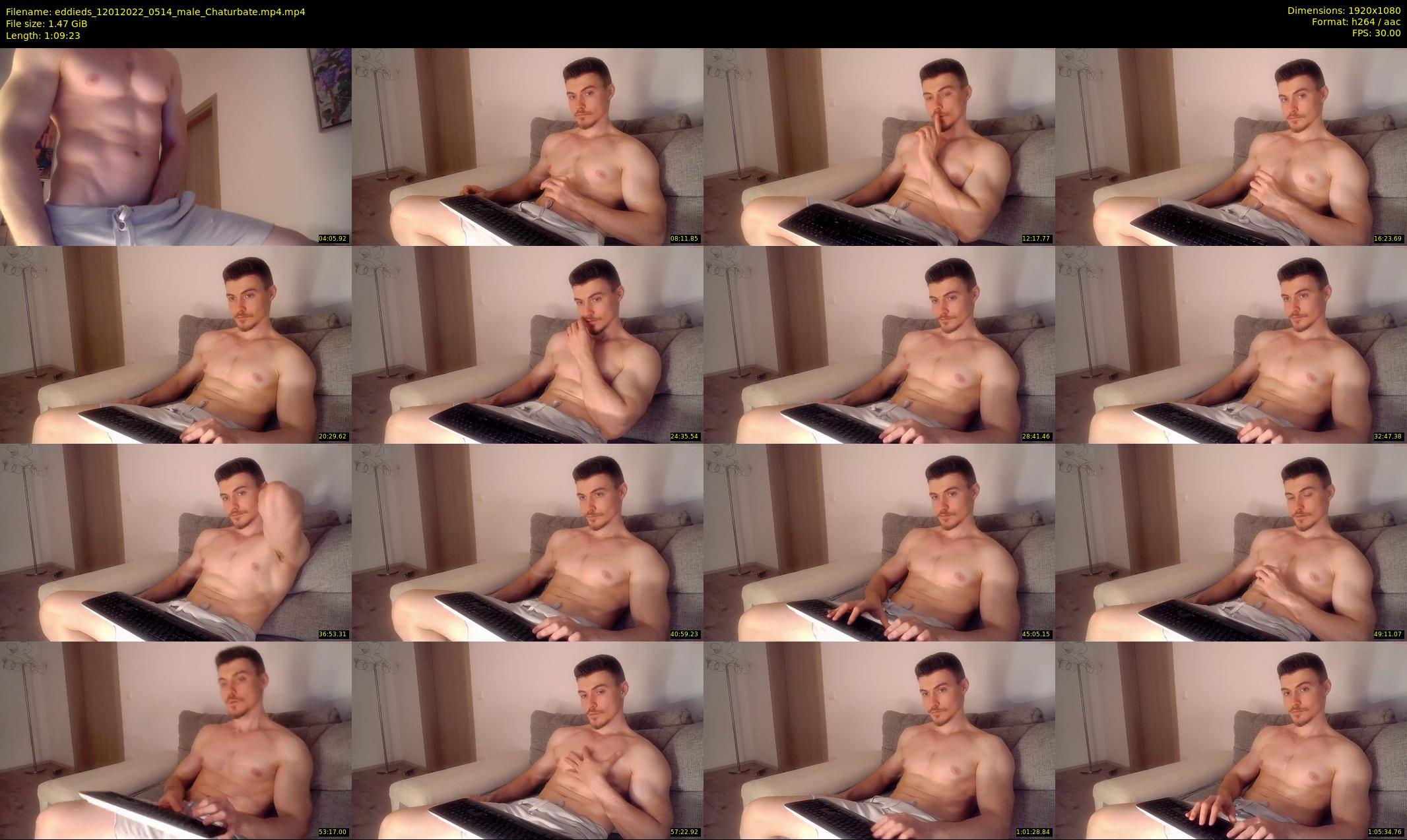 eddieds — 70 minute Chaturbate male cam show recording, 1080p, Jan 12, 2022