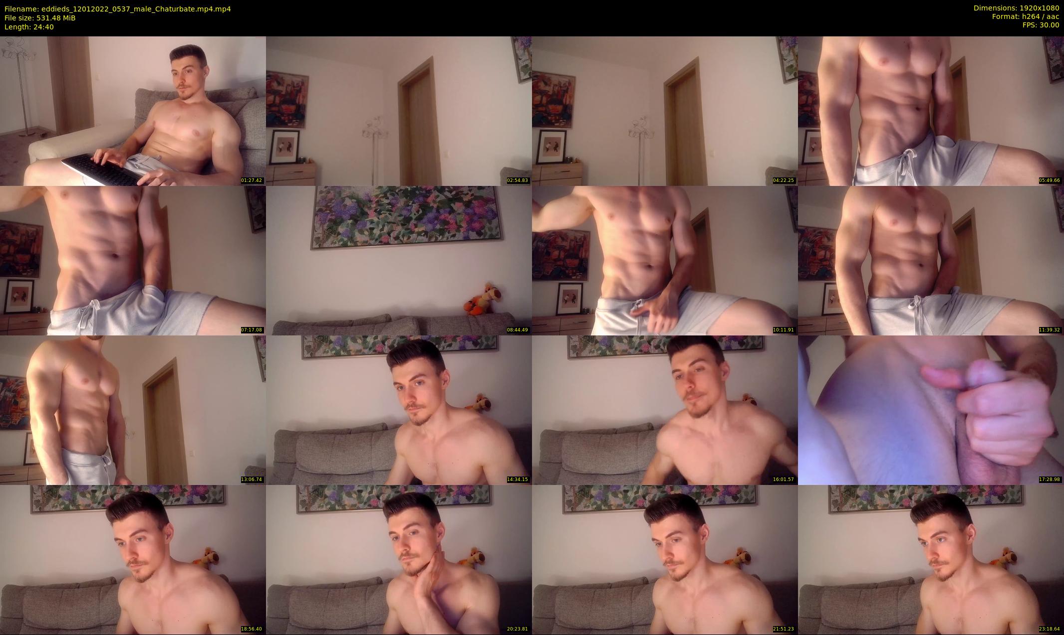 eddieds — 25 minute Chaturbate male cam show recording, 1080p, Jan 12, 2022