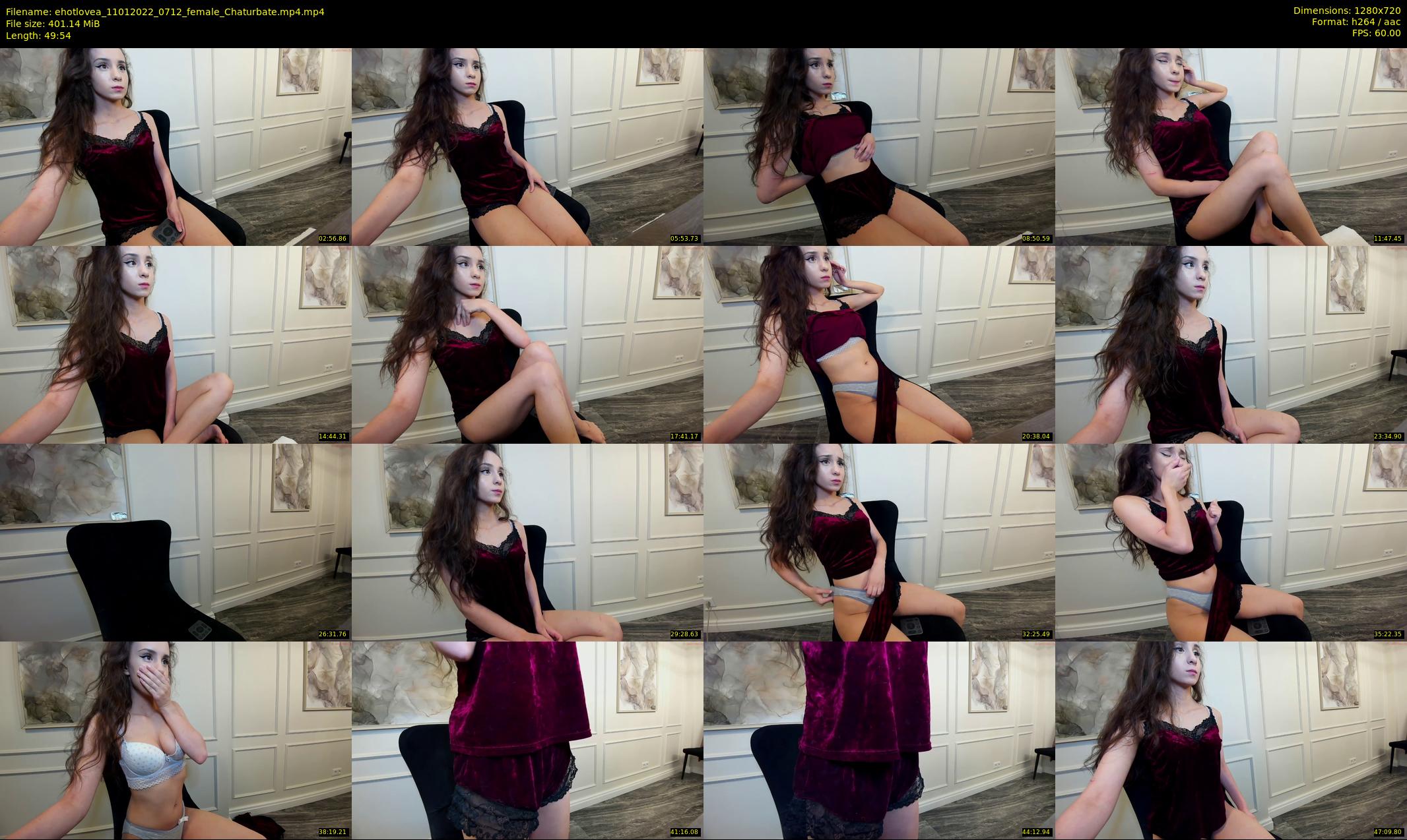 ehotlovea — 50 minute Chaturbate female cam show recording, 720p, Jan 11, 2022