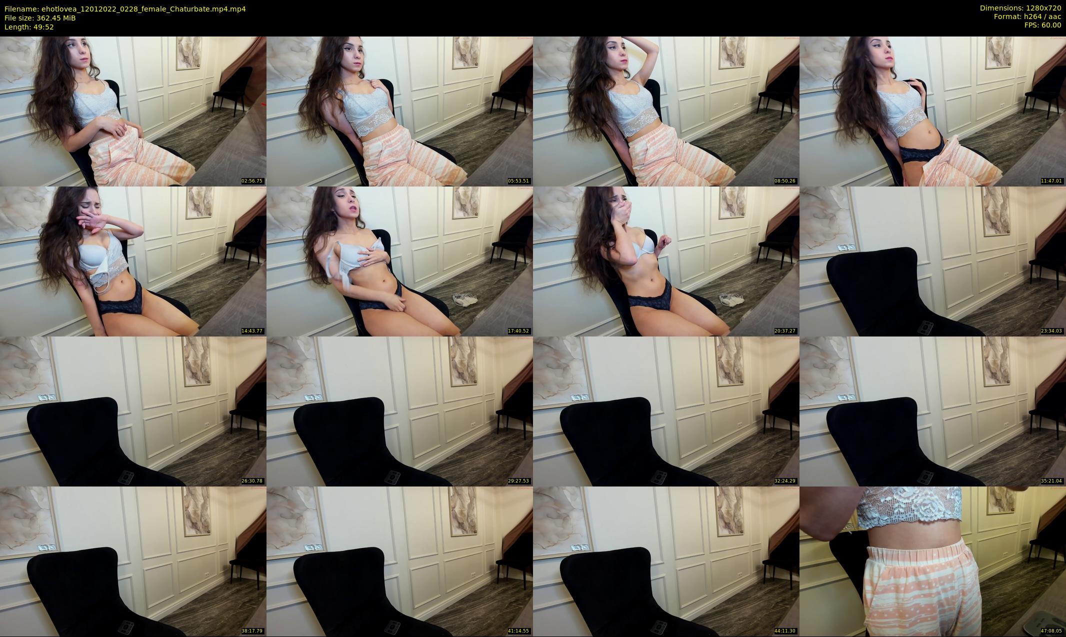 ehotlovea — 50 minute Chaturbate female cam show recording, 720p, Jan 12, 2022