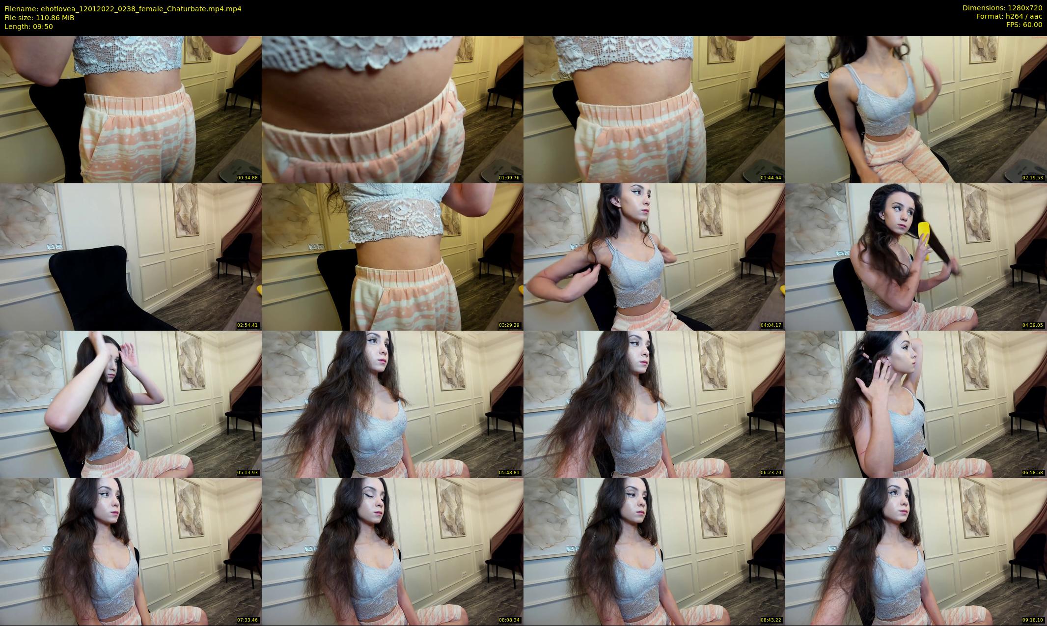 ehotlovea — 10 minute Chaturbate female cam show recording, 720p, Jan 12, 2022