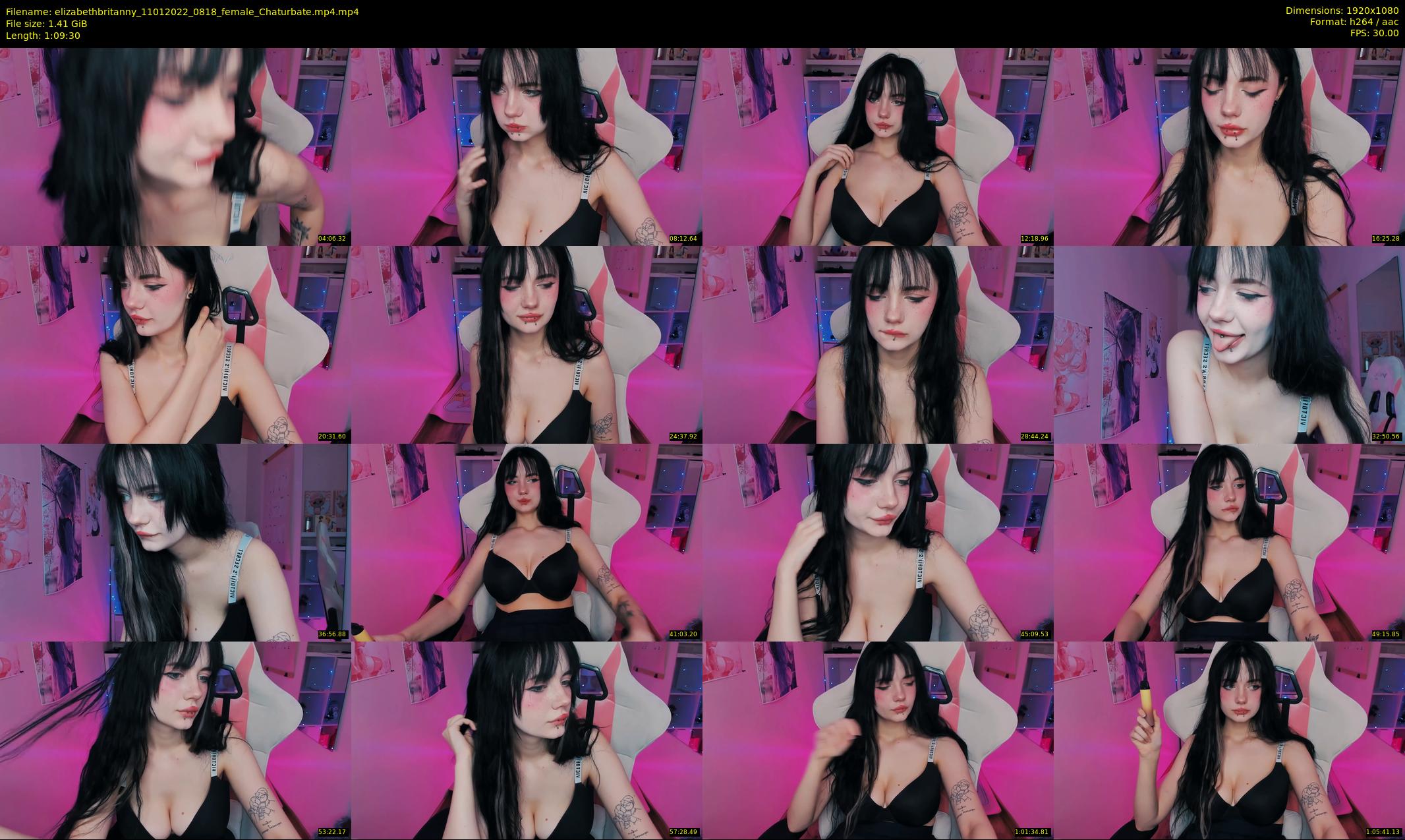 elizabethbritanny — 70 minute Chaturbate female cam show recording, 1080p, Jan 11, 2022