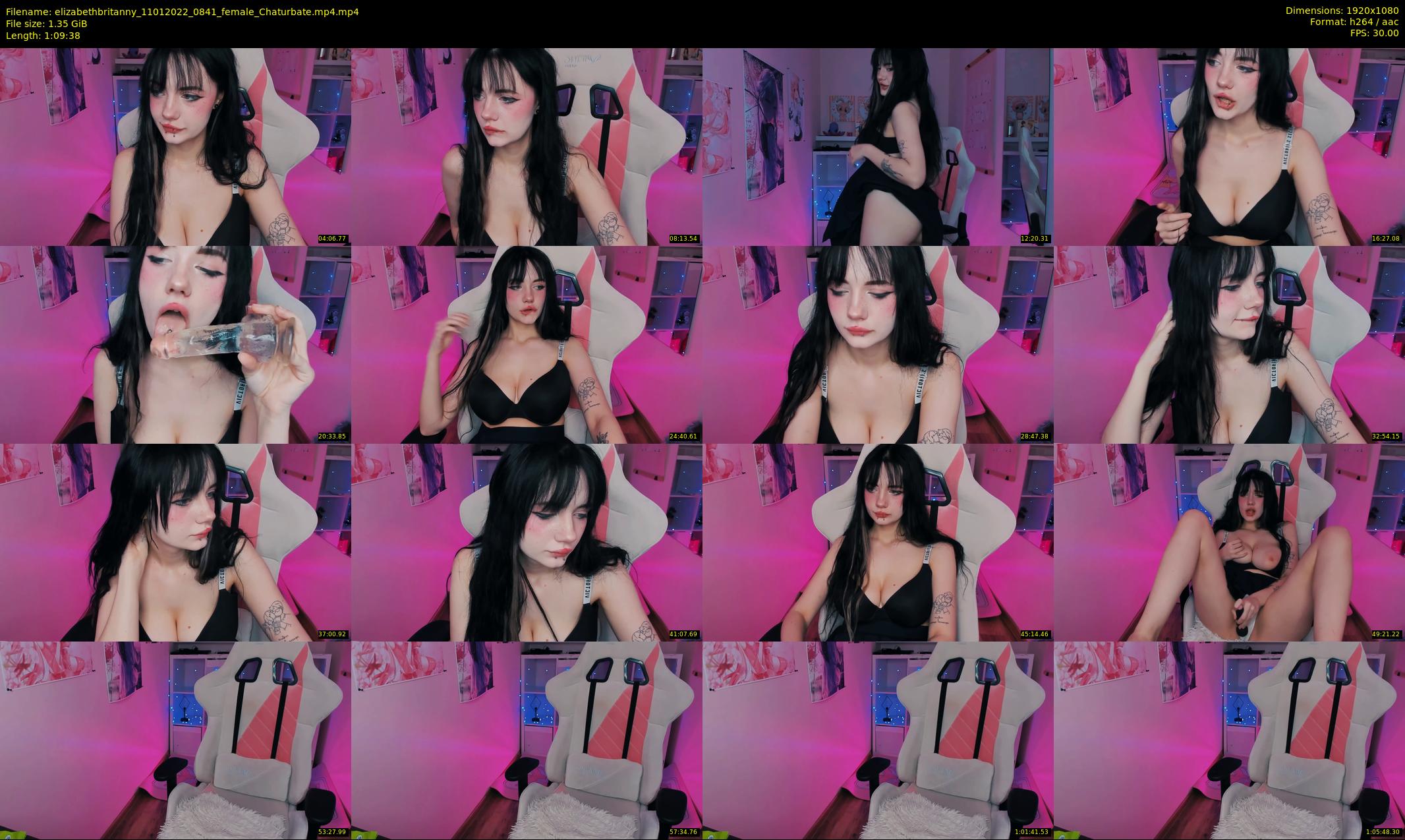 elizabethbritanny — 70 minute Chaturbate female cam show recording, 1080p, Jan 11, 2022