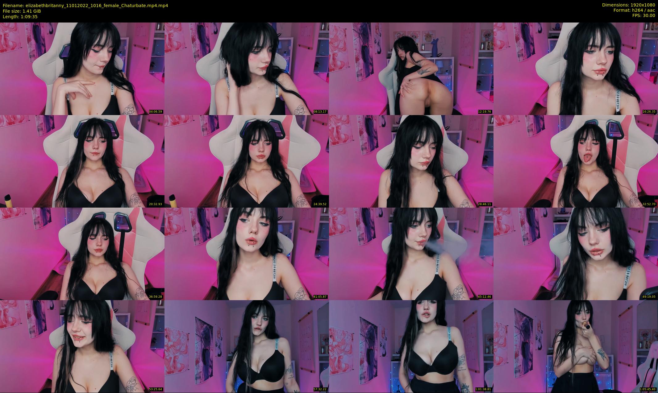 elizabethbritanny — 70 minute Chaturbate female cam show recording, 1080p, Jan 11, 2022