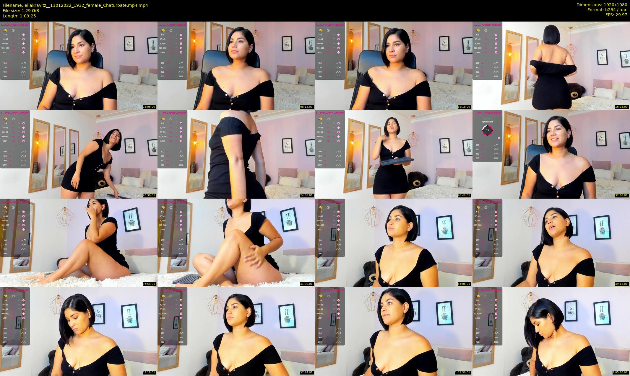 ellakravitz_ — 70 minute Chaturbate female cam show recording, 1080p, Jan 11, 2022