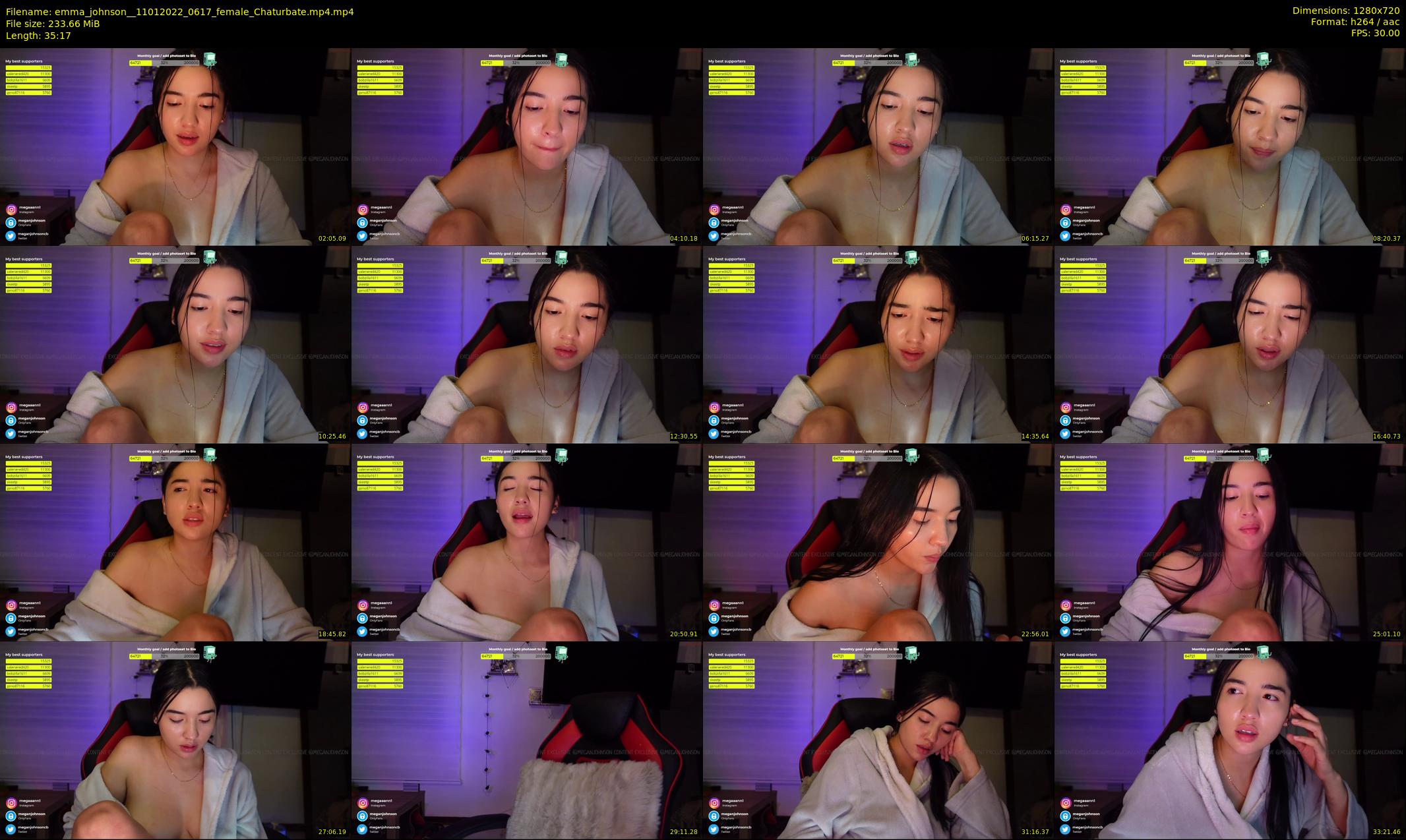 emma_johnson_ — 36 minute Chaturbate female cam show recording, 720p, Jan 11, 2022
