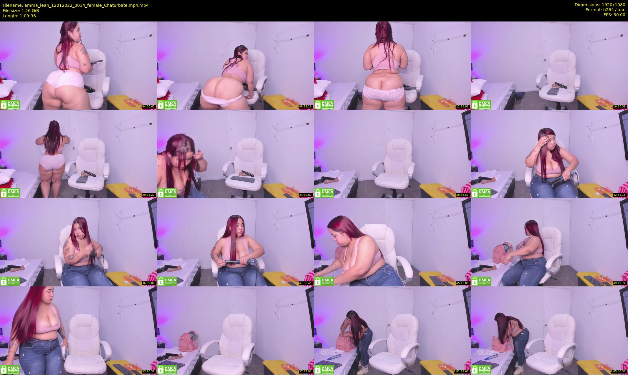 emma_lean — 70 minute Chaturbate female cam show recording, 1080p, Jan 12, 2022