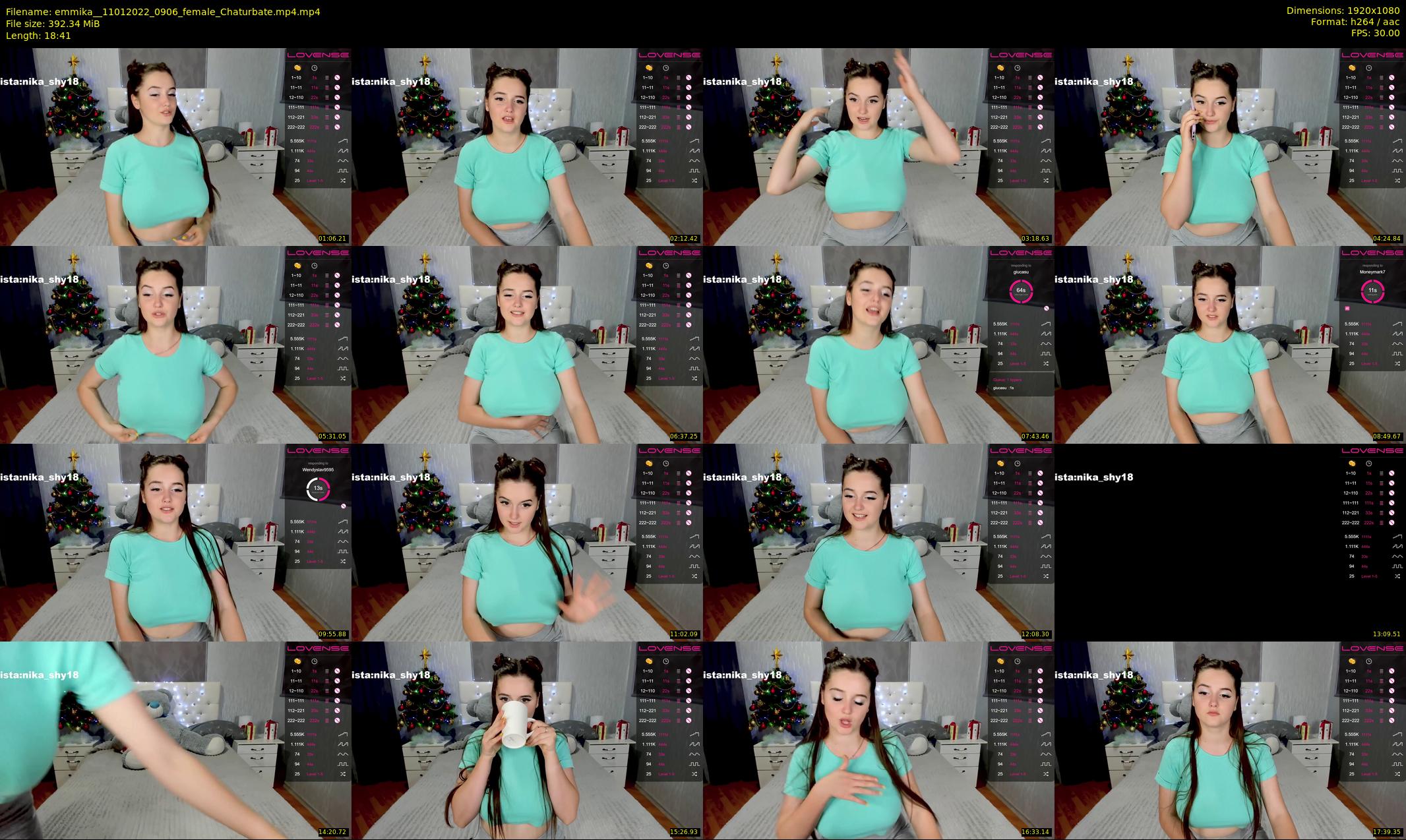 emmika_ — 19 minute Chaturbate female cam show recording, 1080p, Jan 11, 2022