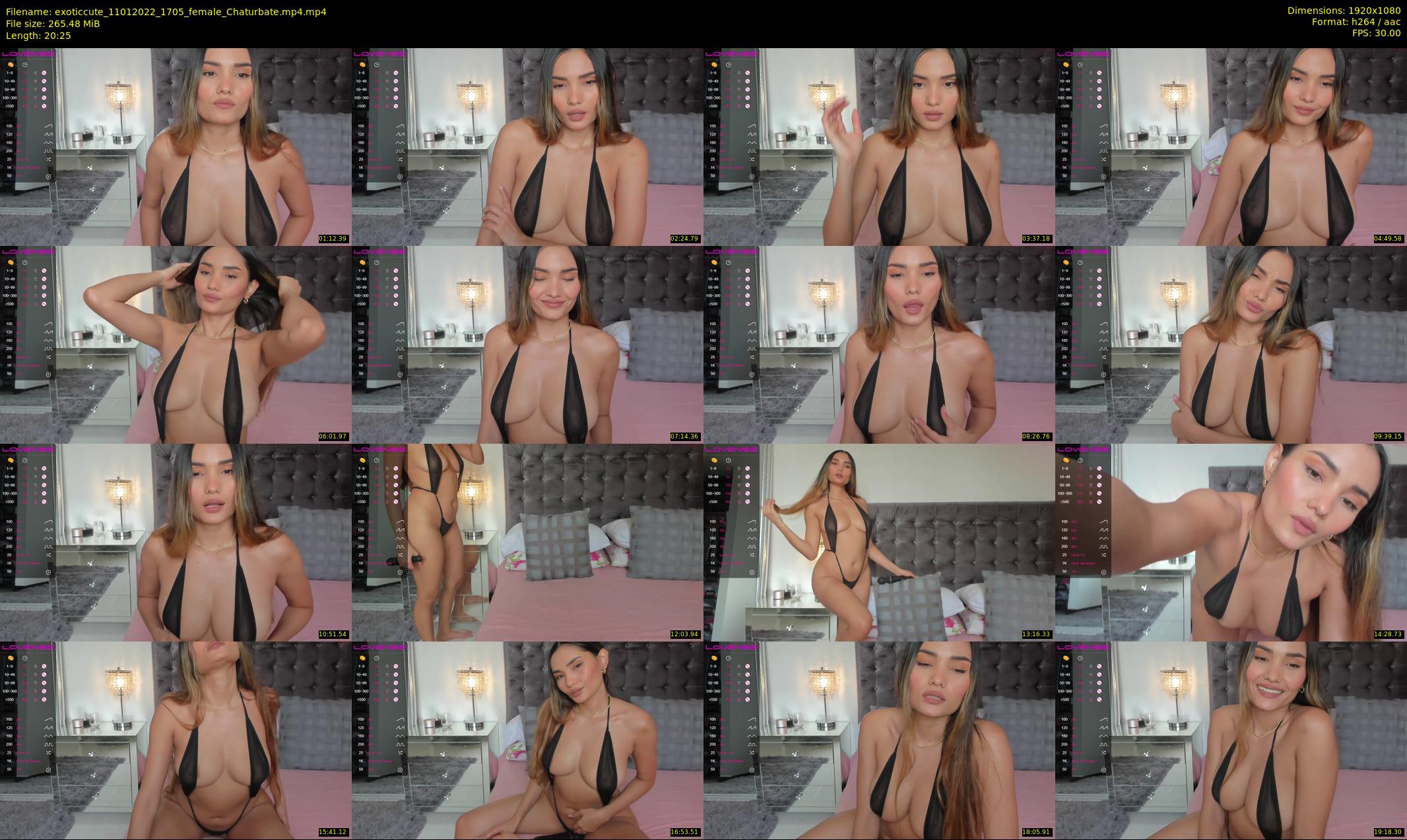 exoticcute — 21 minute Chaturbate female cam show recording, 1080p, Jan 11, 2022