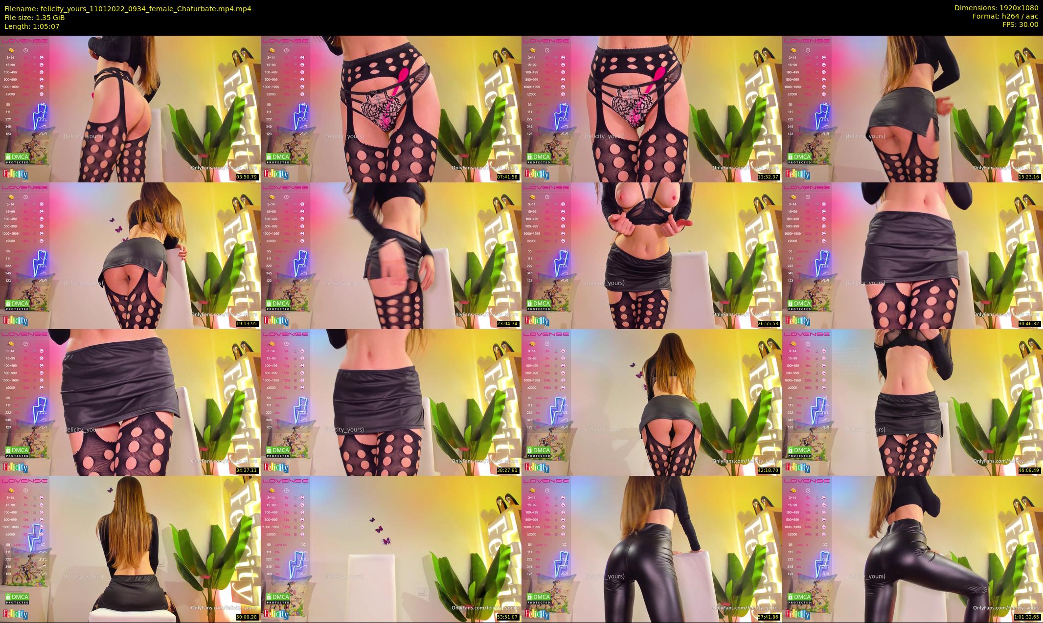 felicity_yours — 66 minute Chaturbate female cam show recording, 1080p, Jan 11, 2022
