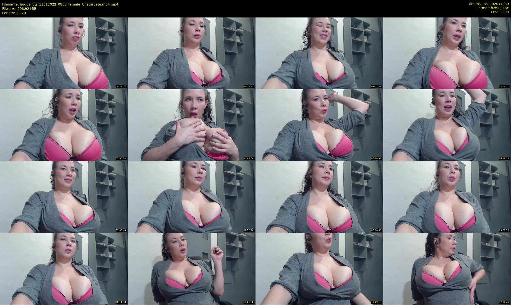hugge_tits — 14 minute Chaturbate female cam show recording, 1080p, Jan 11, 2022