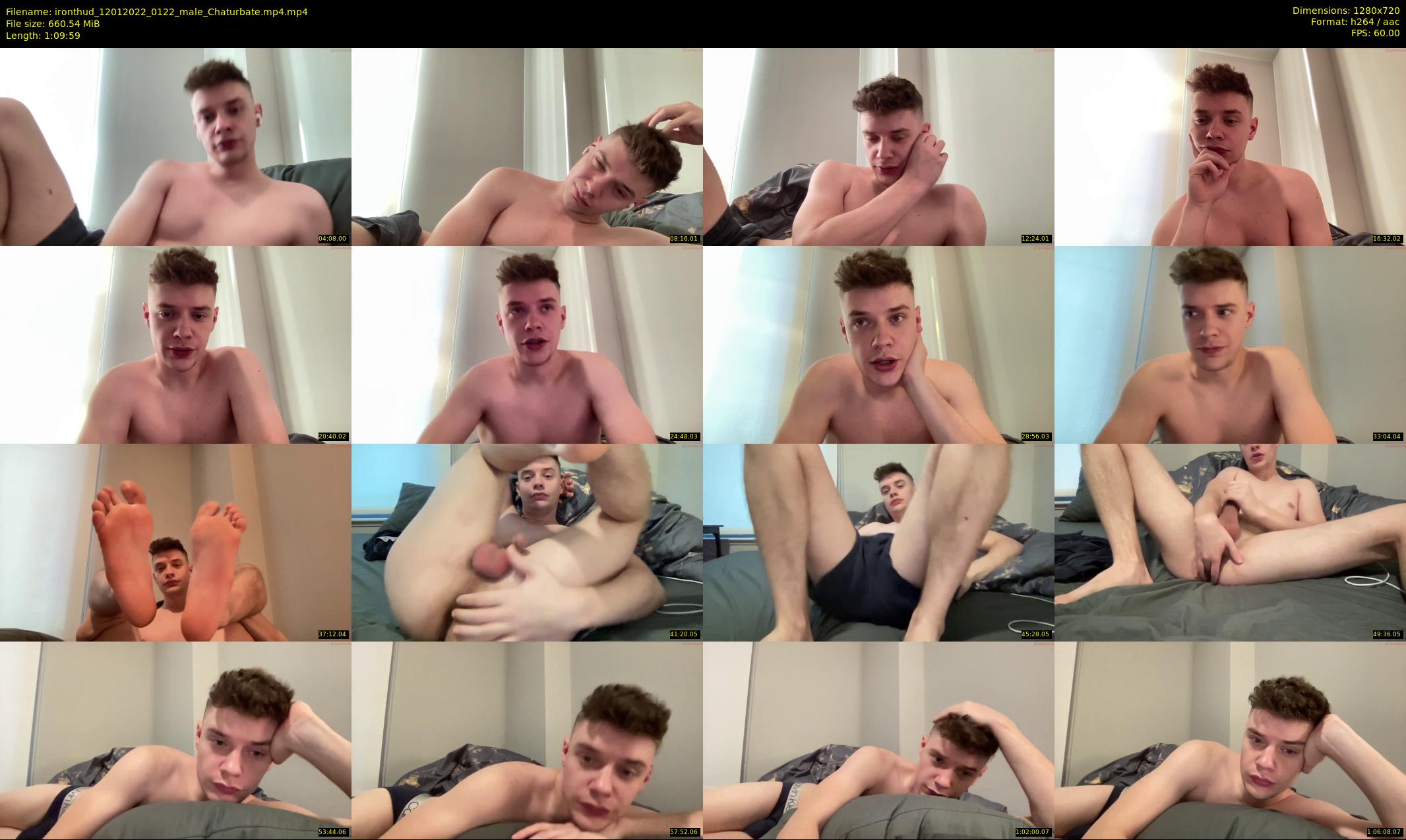 ironthud — 70 minute Chaturbate male cam show recording, 720p, Jan 12, 2022