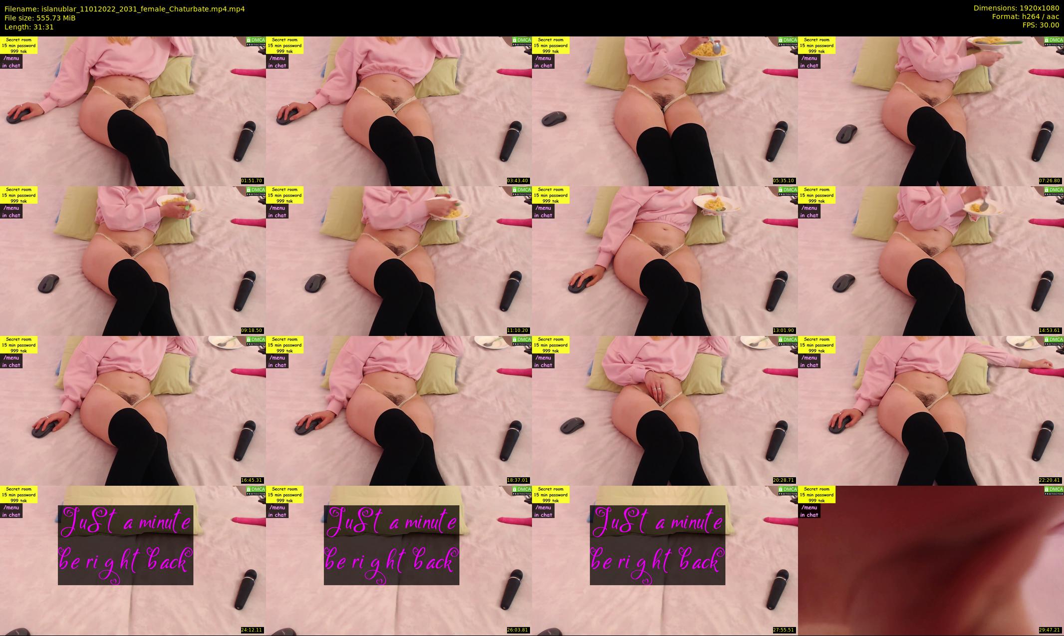islanublar — 32 minute Chaturbate female cam show recording, 1080p, Jan 11, 2022