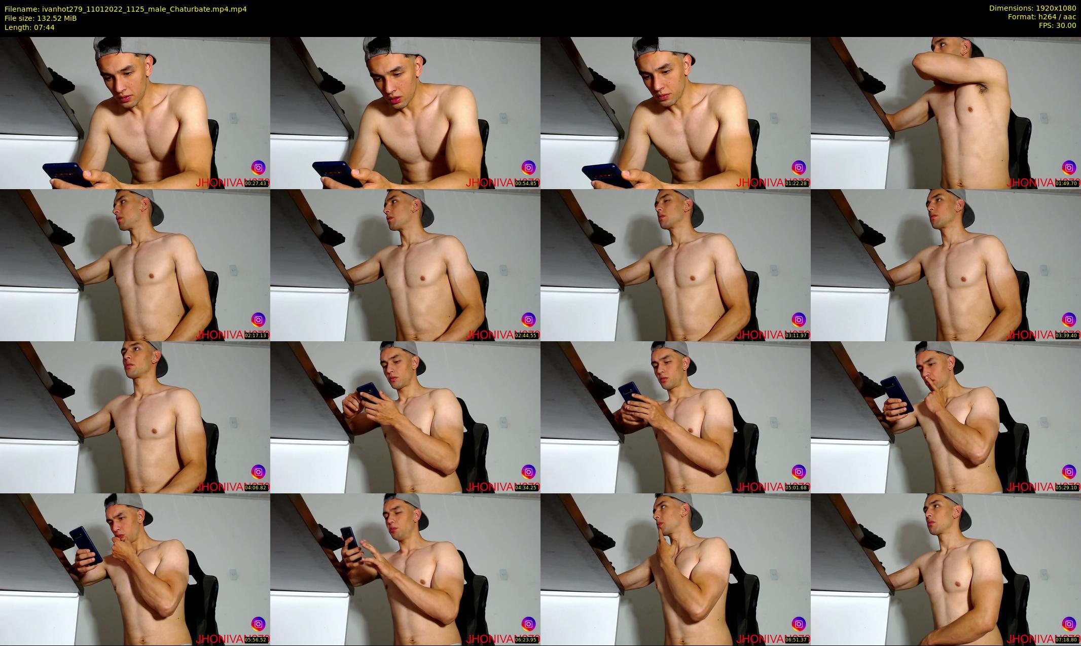 ivanhot279 — 8 minute Chaturbate male cam show recording, 1080p, Jan 11, 2022