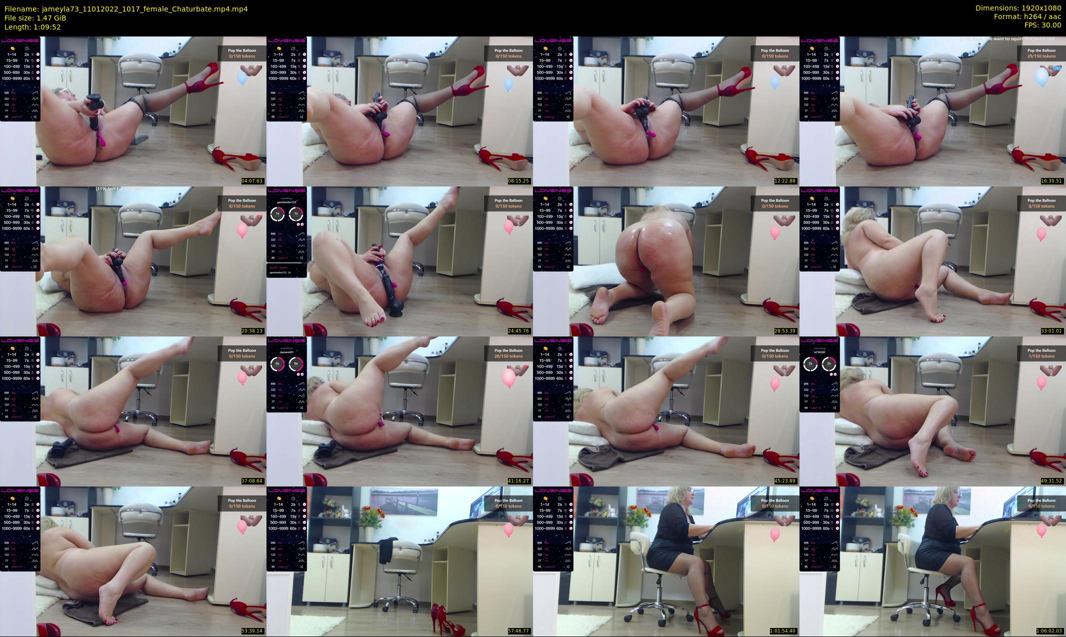 jameyla73 — 70 minute Chaturbate female cam show recording, 1080p, Jan 11, 2022