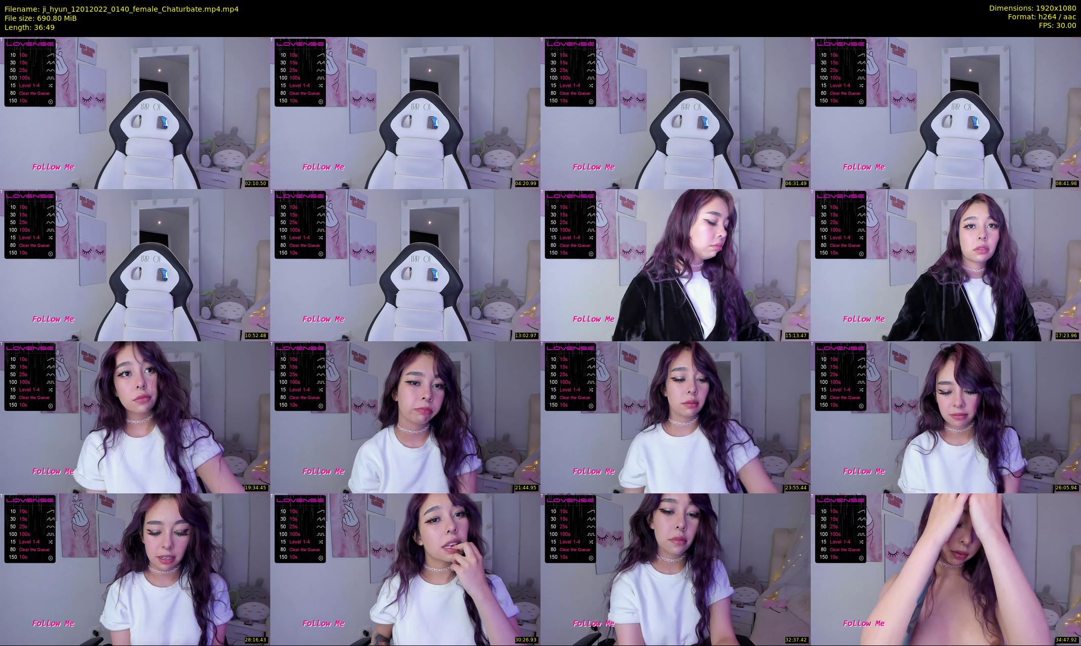 ji_hyun — 37 minute Chaturbate female cam show recording, 1080p, Jan 12, 2022