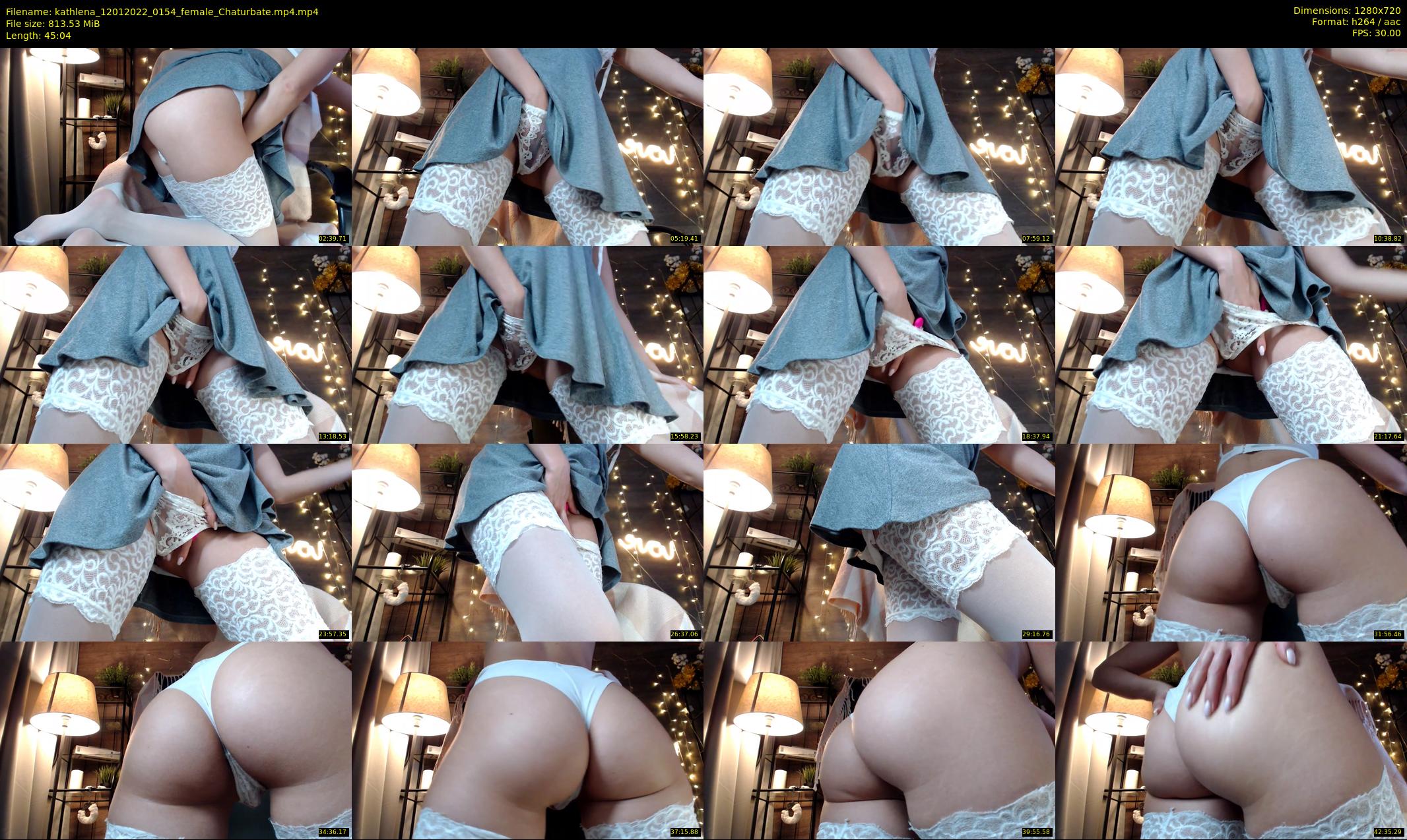 kathlena — 46 minute Chaturbate female cam show recording, 720p, Jan 12, 2022