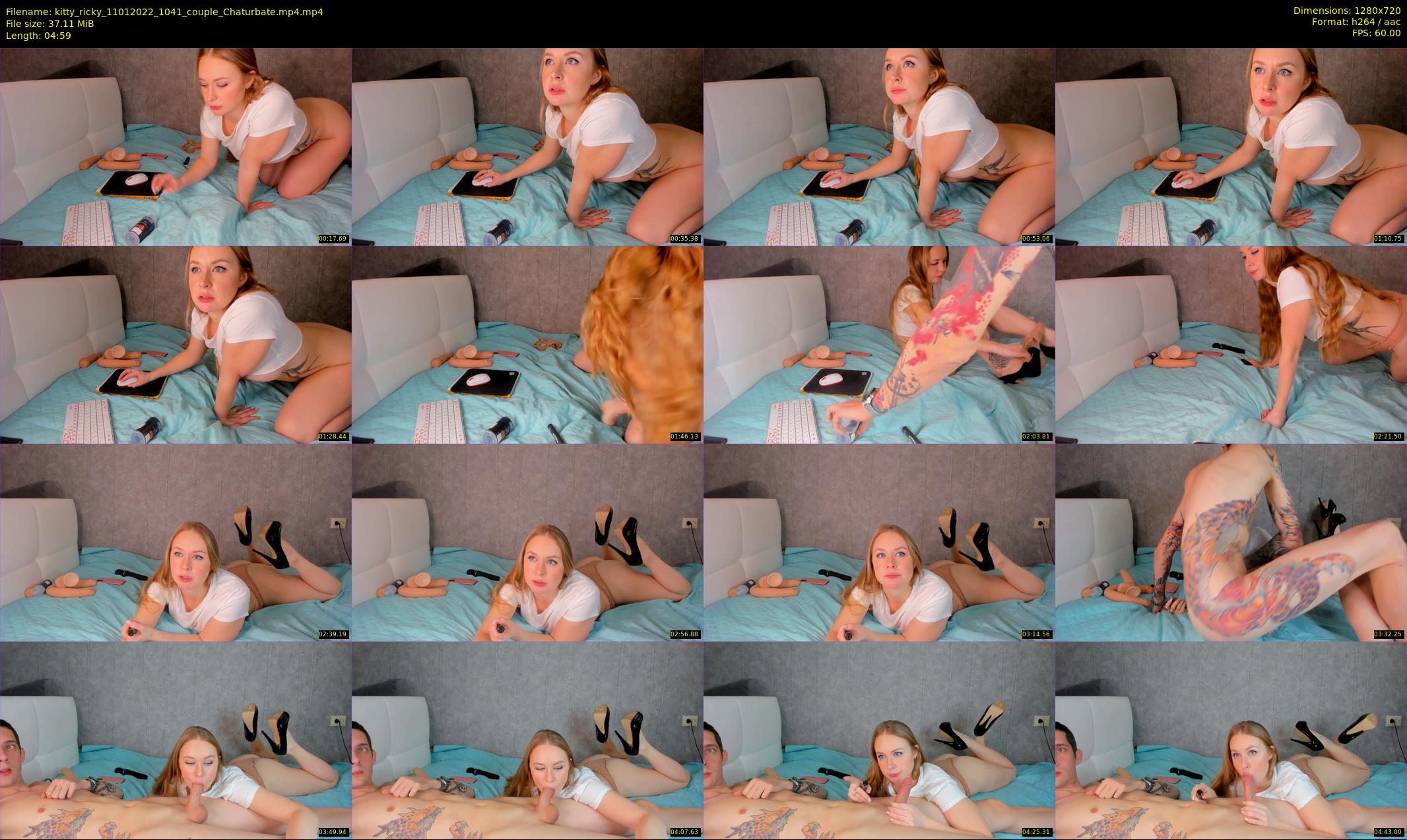kitty_ricky — 5 minute Chaturbate couple cam show recording, 720p, Jan 11, 2022