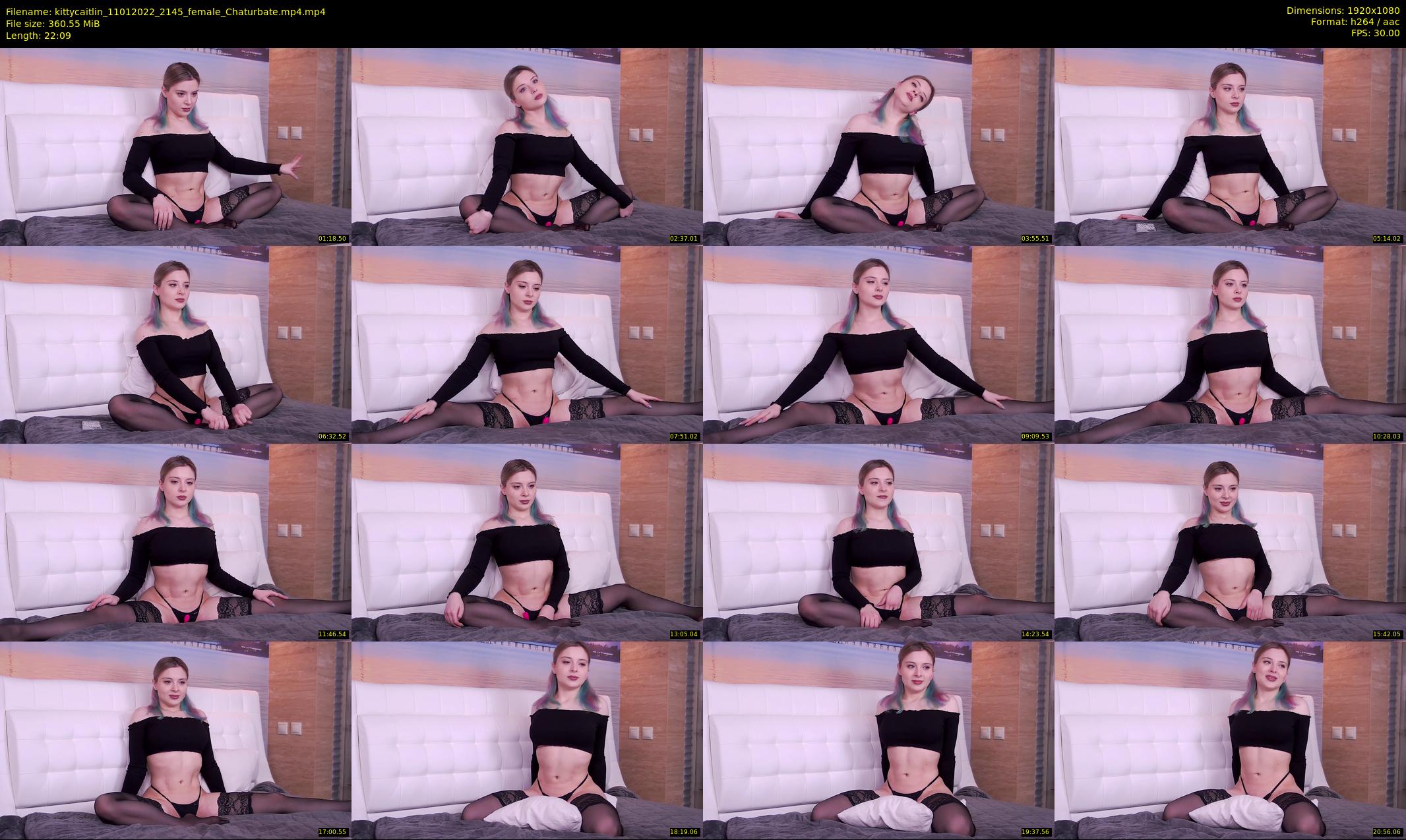 kittycaitlin — 23 minute Chaturbate female cam show recording, 1080p, Jan 11, 2022