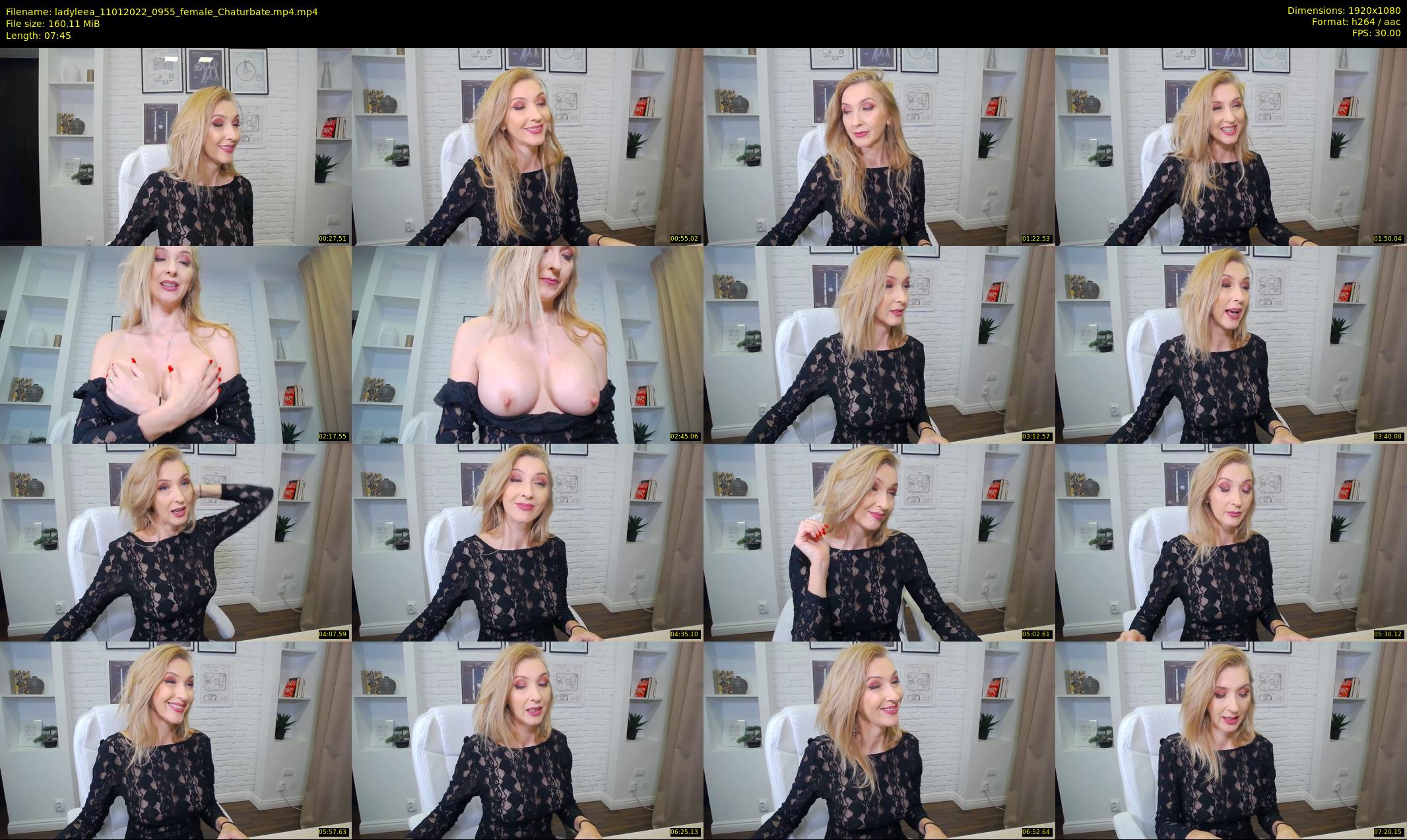 ladyleea — 8 minute Chaturbate female cam show recording, 1080p, Jan 11, 2022