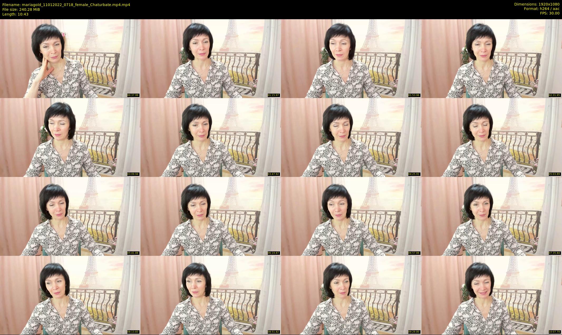 mariagold — 11 minute Chaturbate female cam show recording, 1080p, Jan 11, 2022