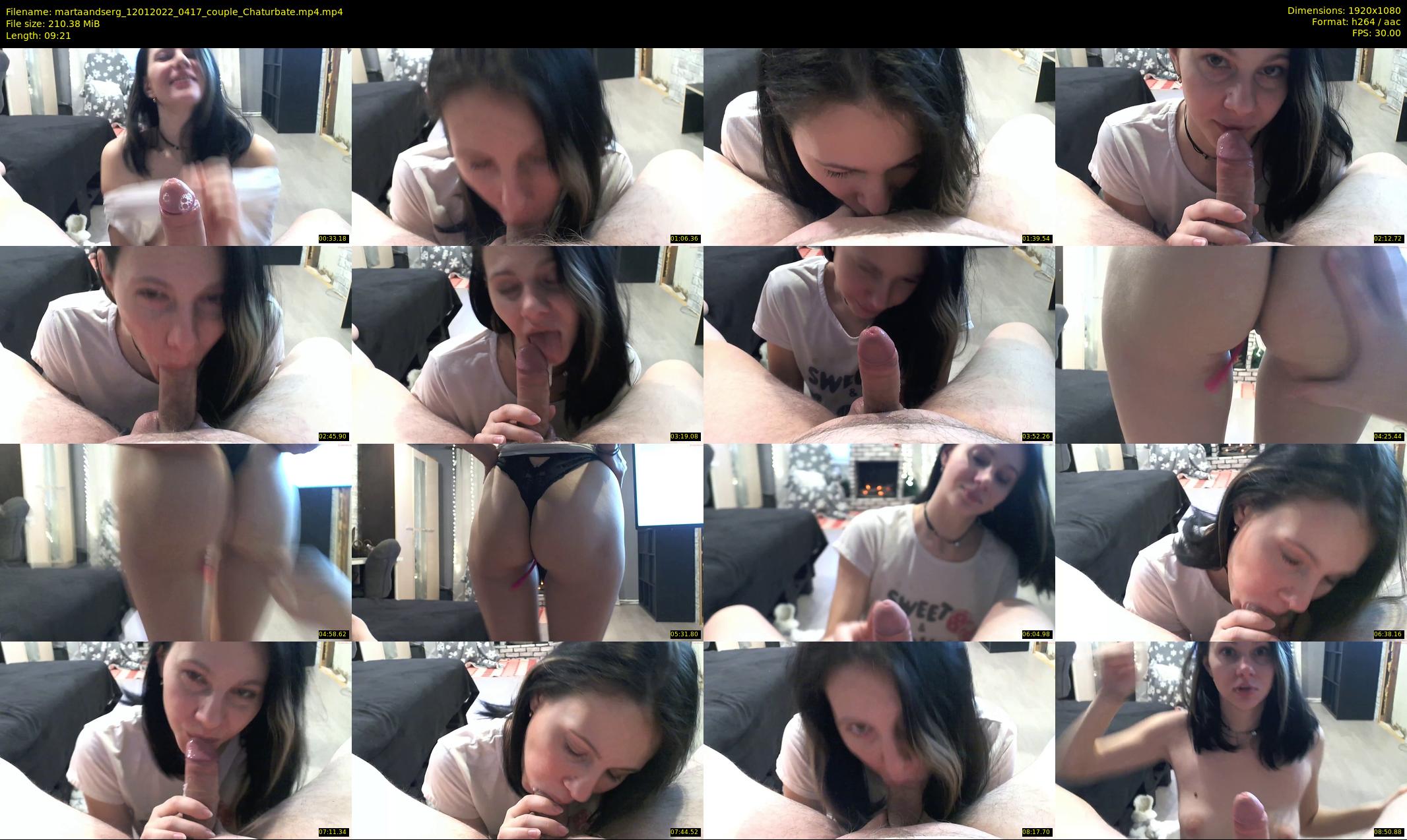 martaandserg — 10 minute Chaturbate female cam show recording, 1080p, Jan 12, 2022