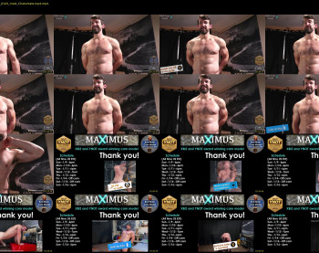 maximus_787 — 5 minute Chaturbate male cam show recording, 1080p, Jan 12, 2022